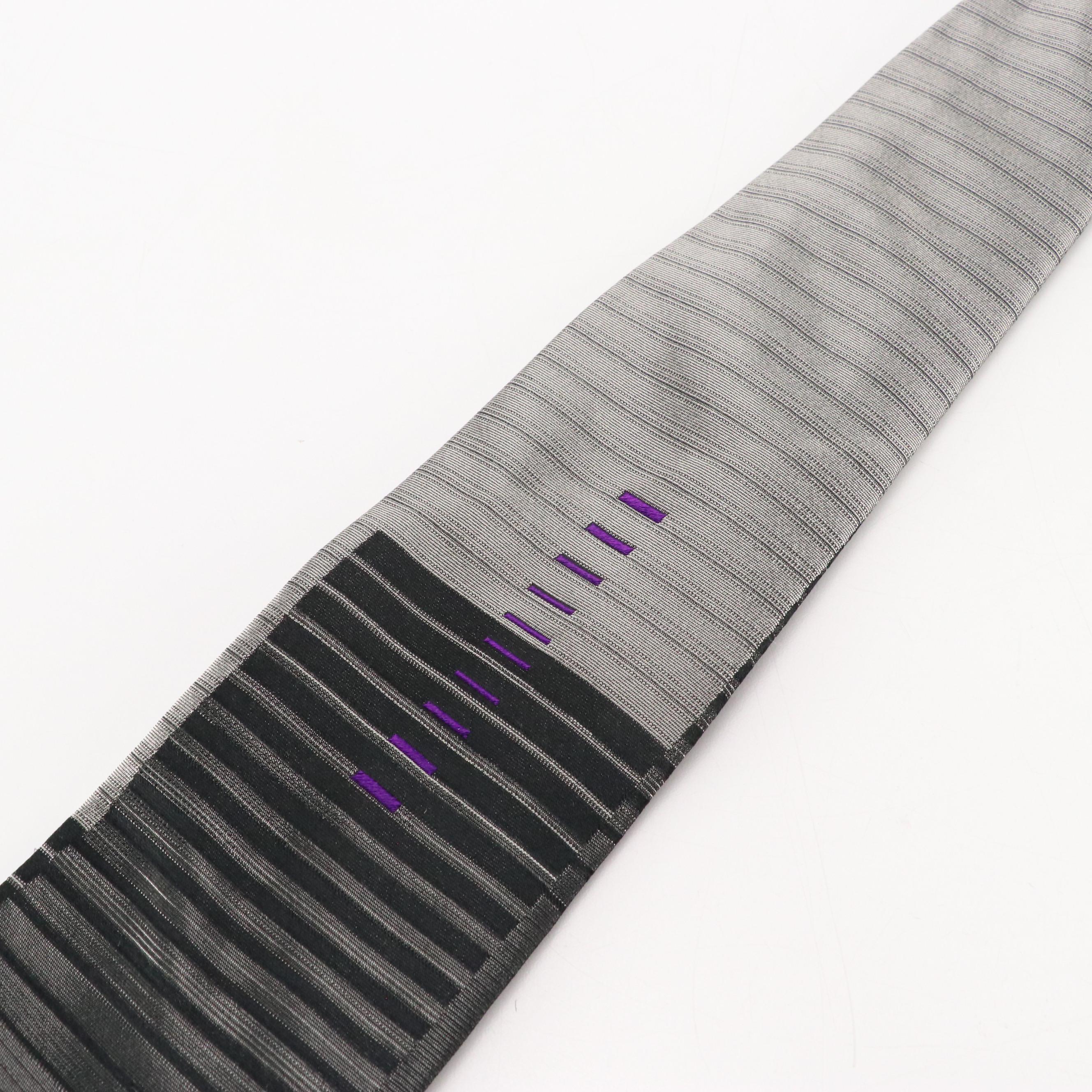 Gianni Versace Silk Jacquard Necktie