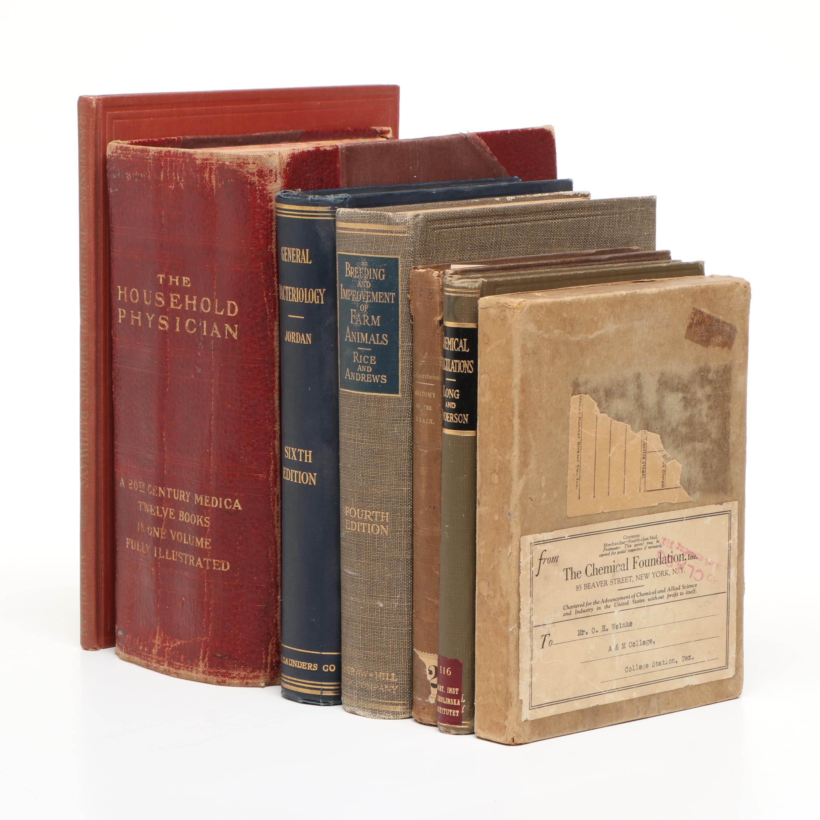 "Chemistry of Medicine" with More Medical and Science Books