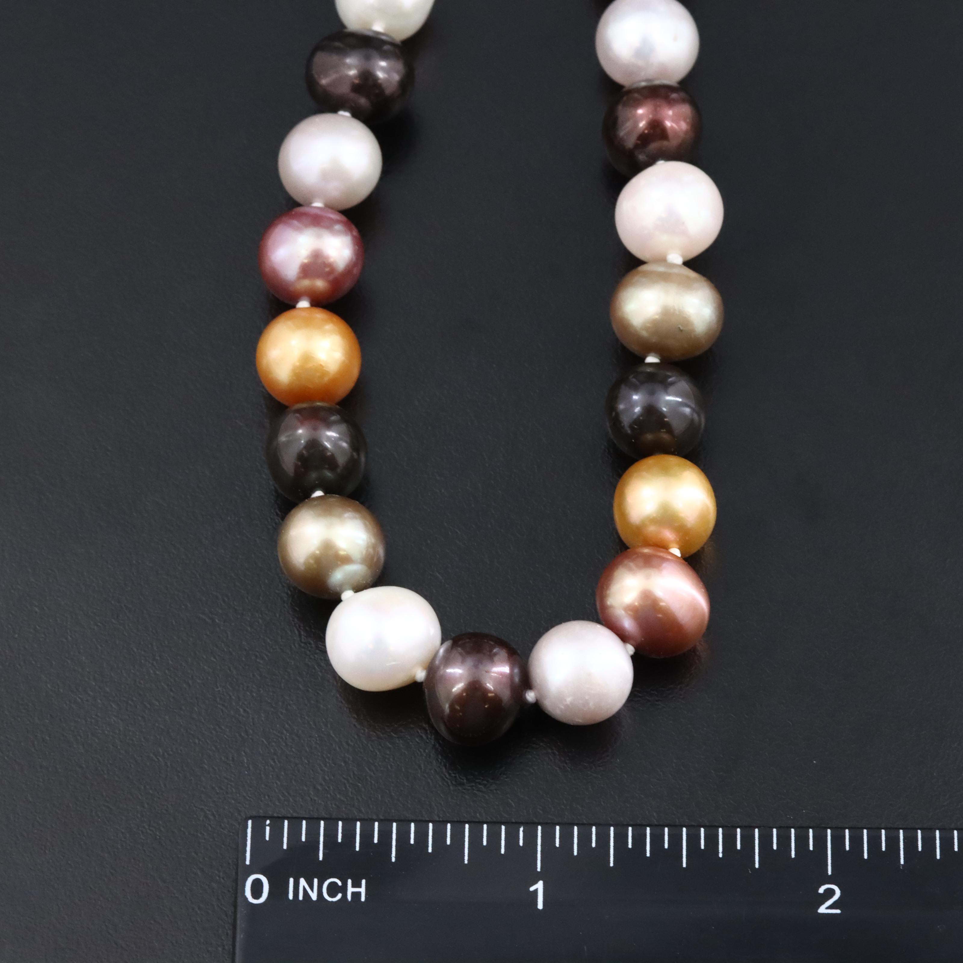 Pearl Necklaces with 14K Clasps