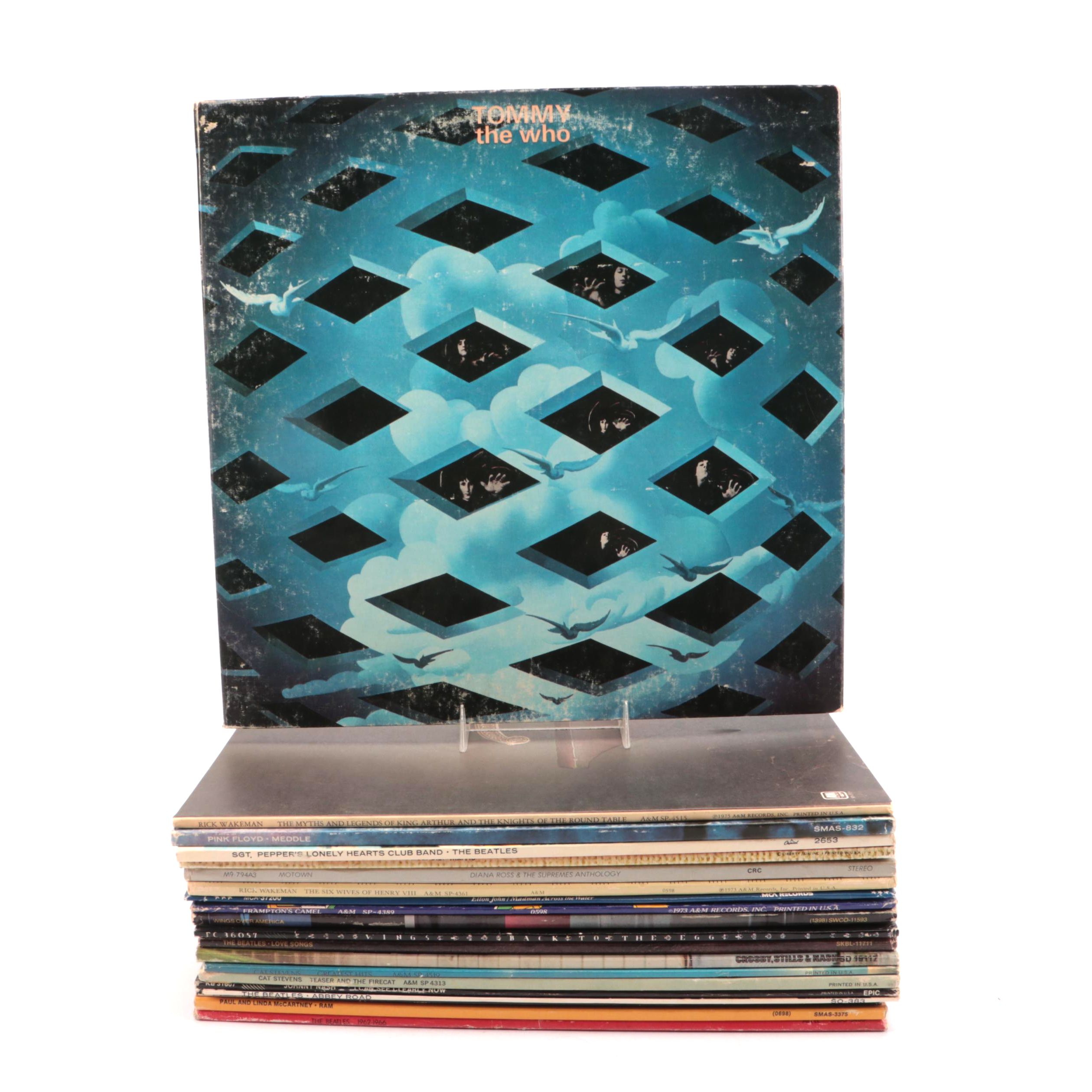 The Beatles, Elton John, Pink Floyd and More 12" Records