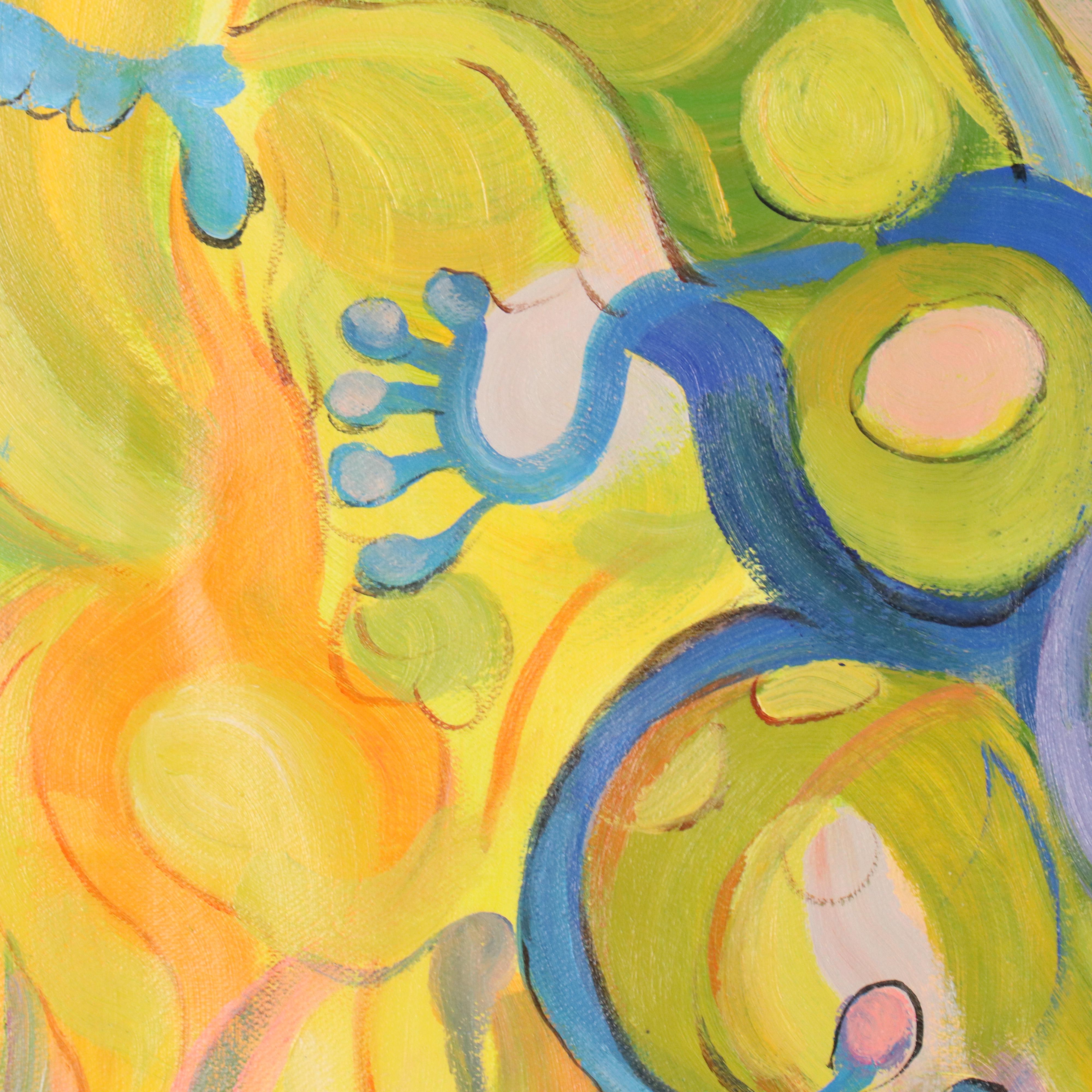 Zheng Figural Surrealist Oil Painting, 21st Century