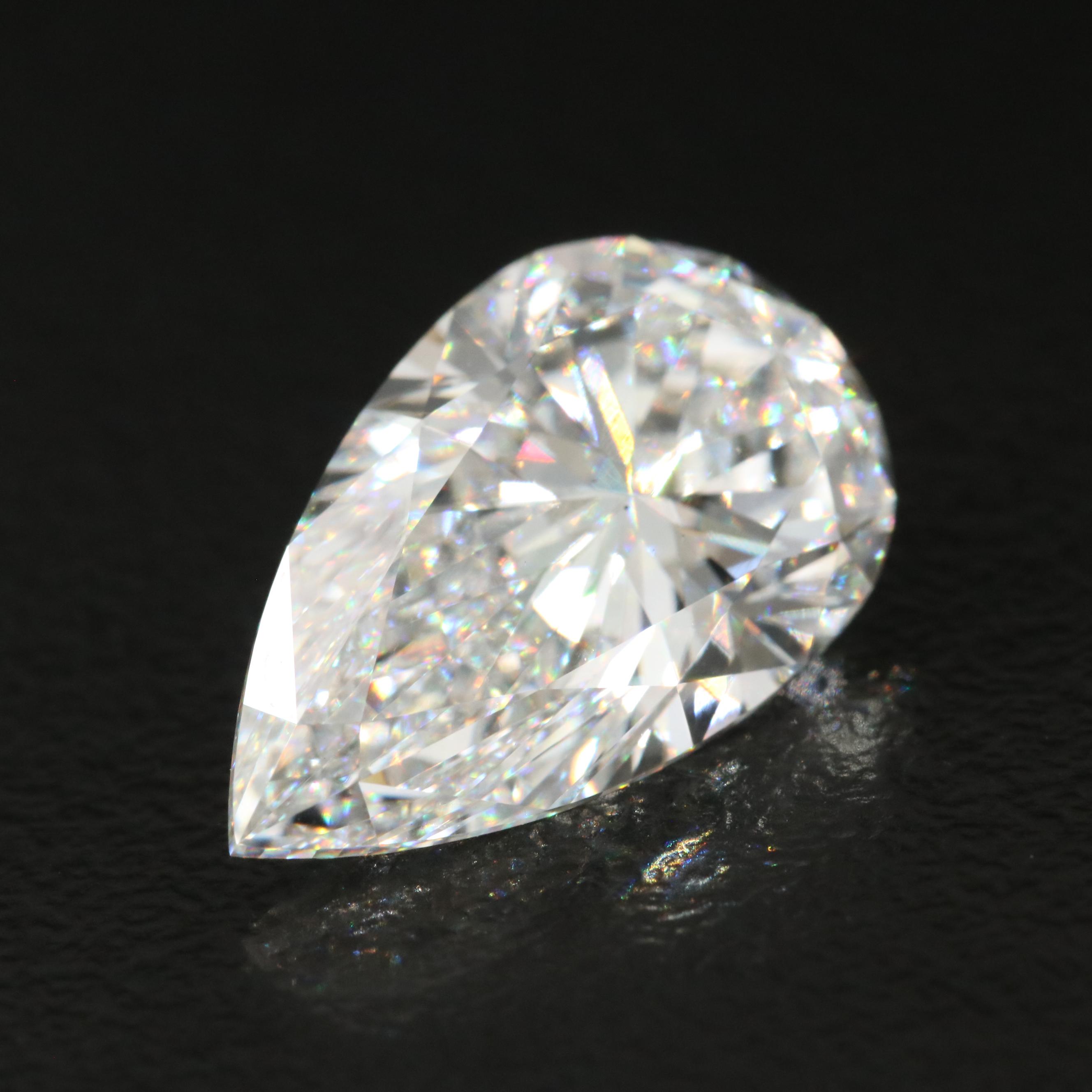 Loose 4.54 CT Lab Grown Diamond with IGI Report