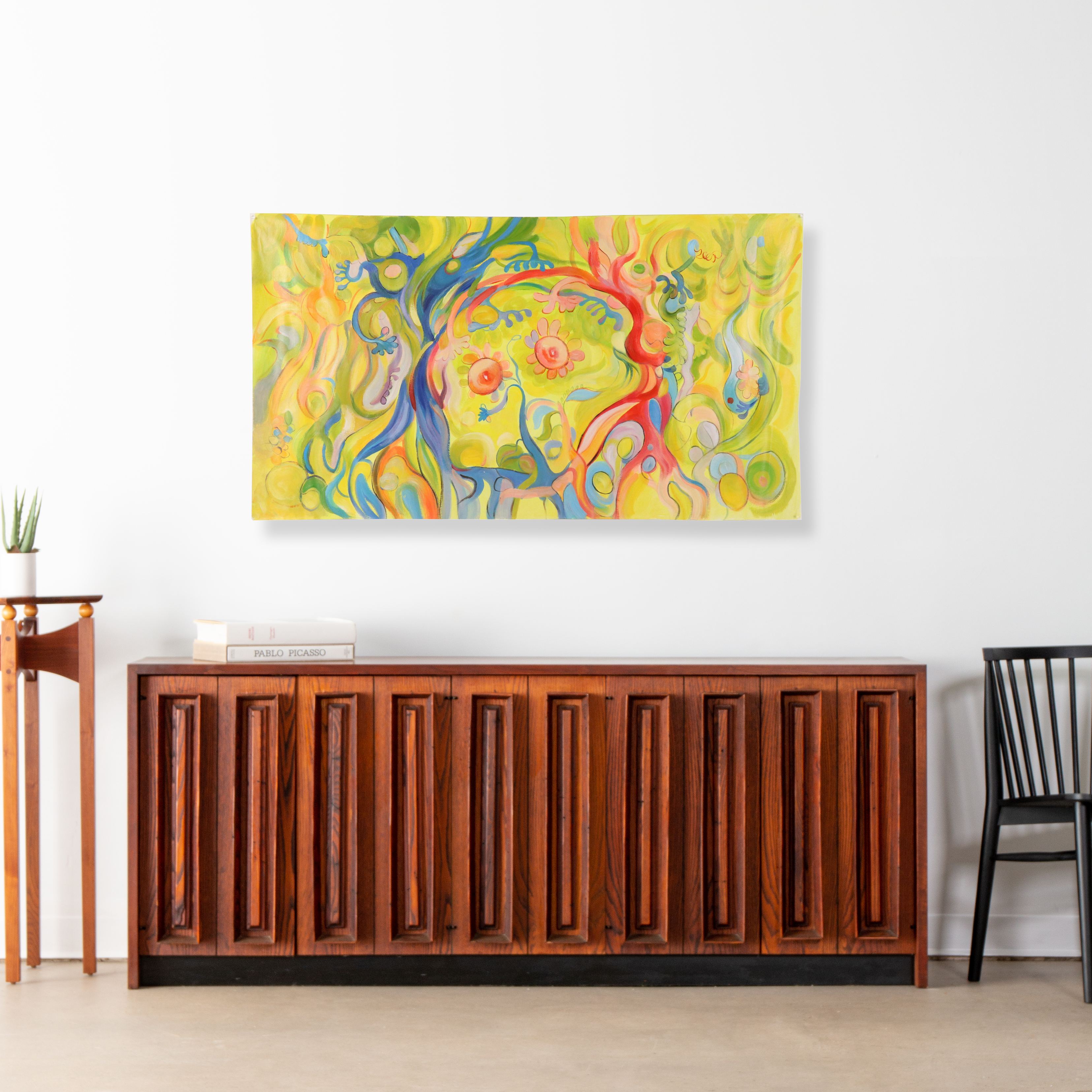 Zheng Figural Surrealist Oil Painting, 21st Century