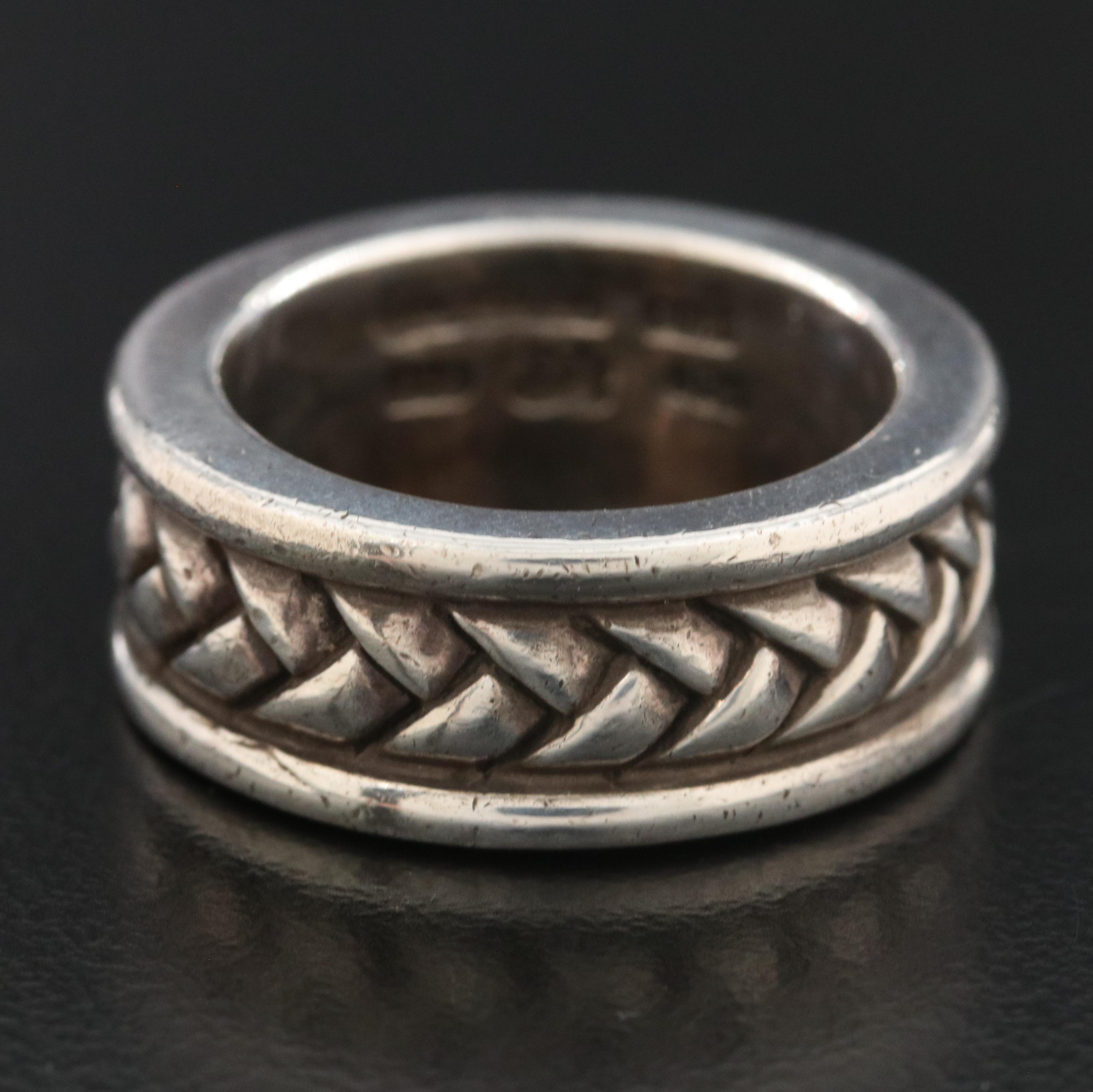 Barry Kieselstein-Cord Sterling Braided Band
