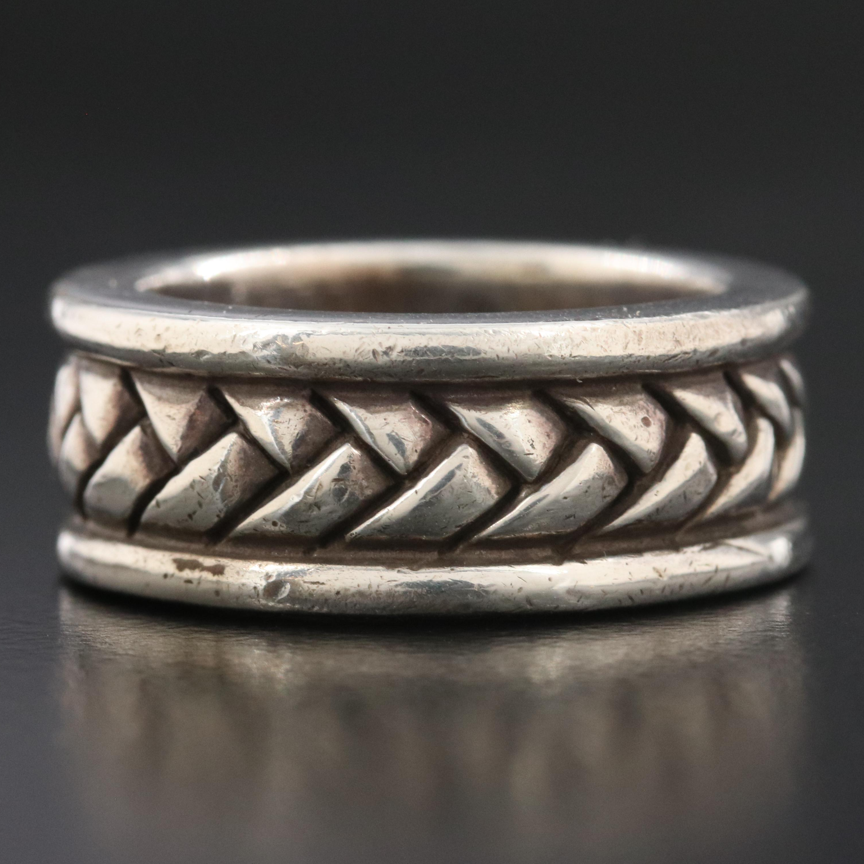 Barry Kieselstein-Cord Sterling Braided Band