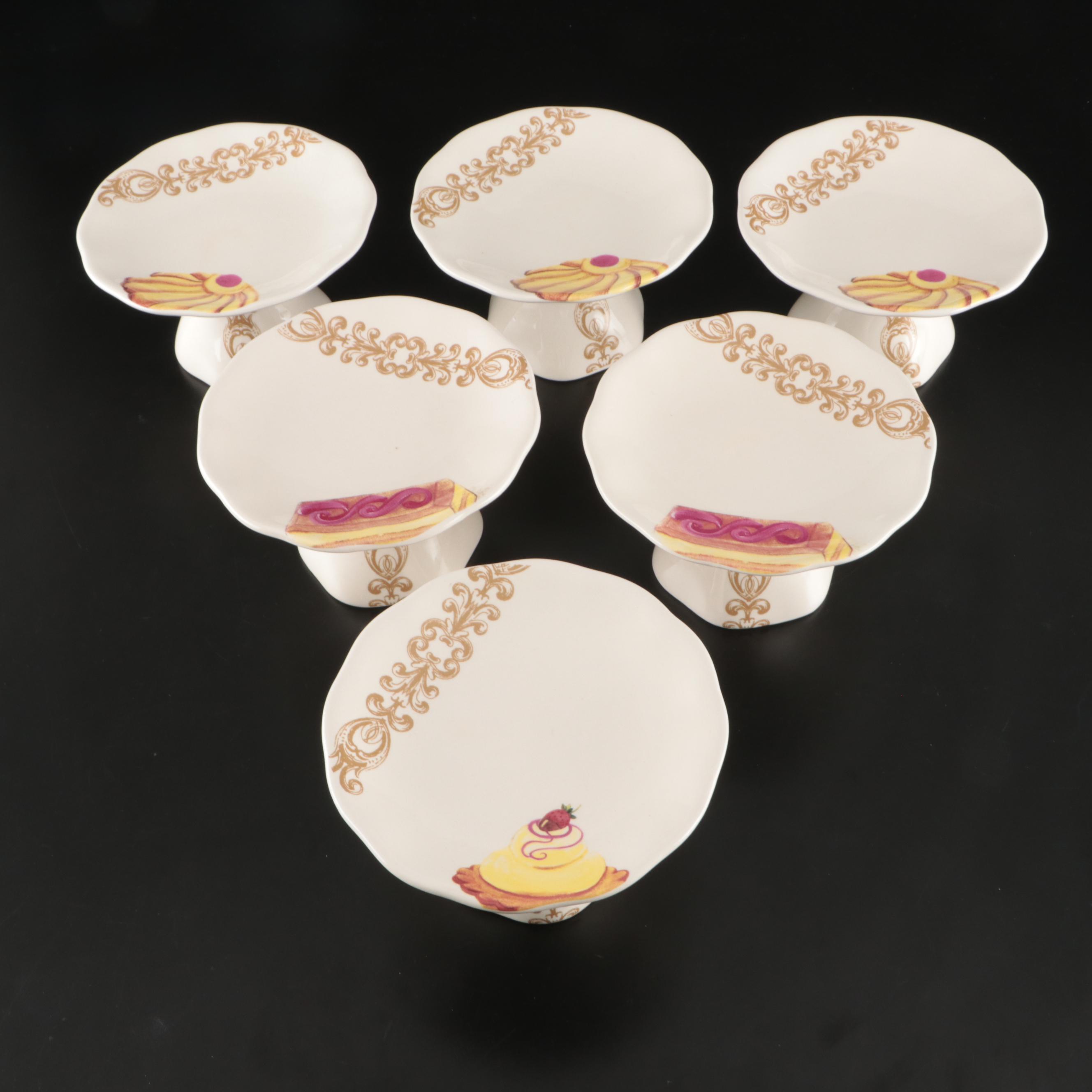 Terri Conrad Designs for Creative Co-Op Ceramic Compotes