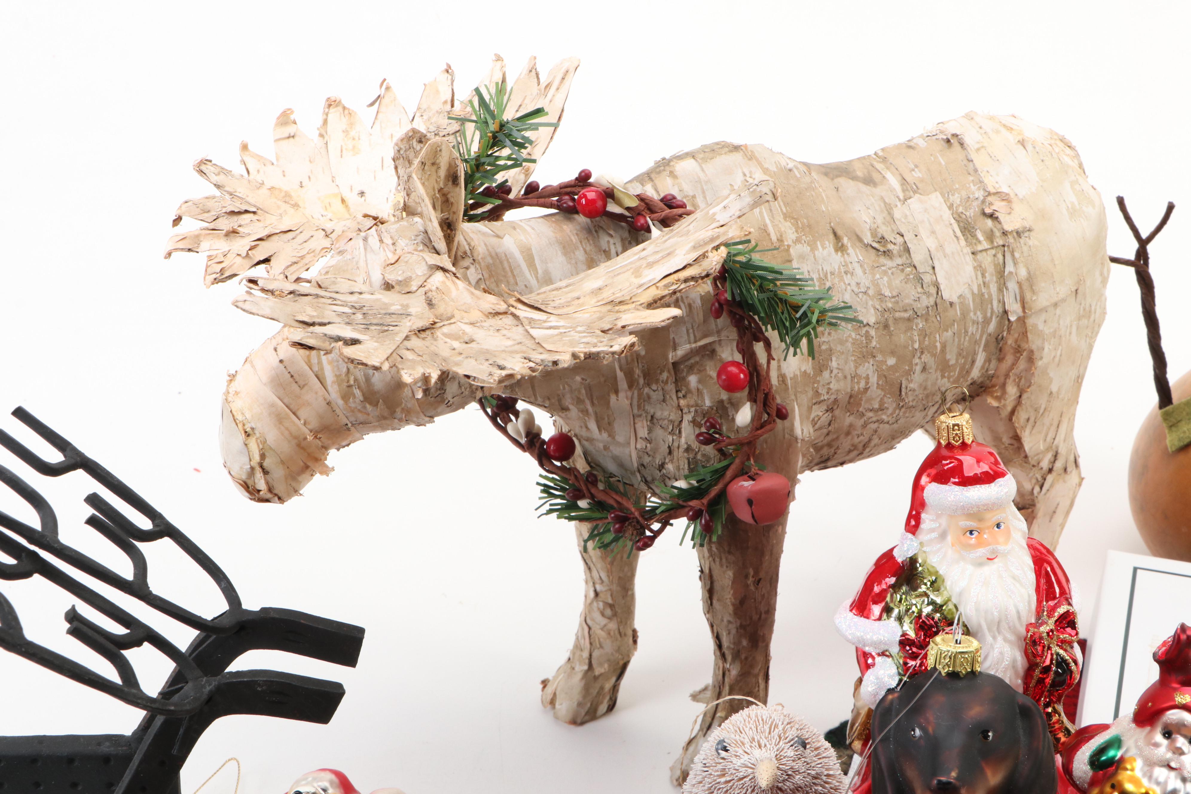 Old World Christmas with Other Christmas Ornaments, Figurines and More