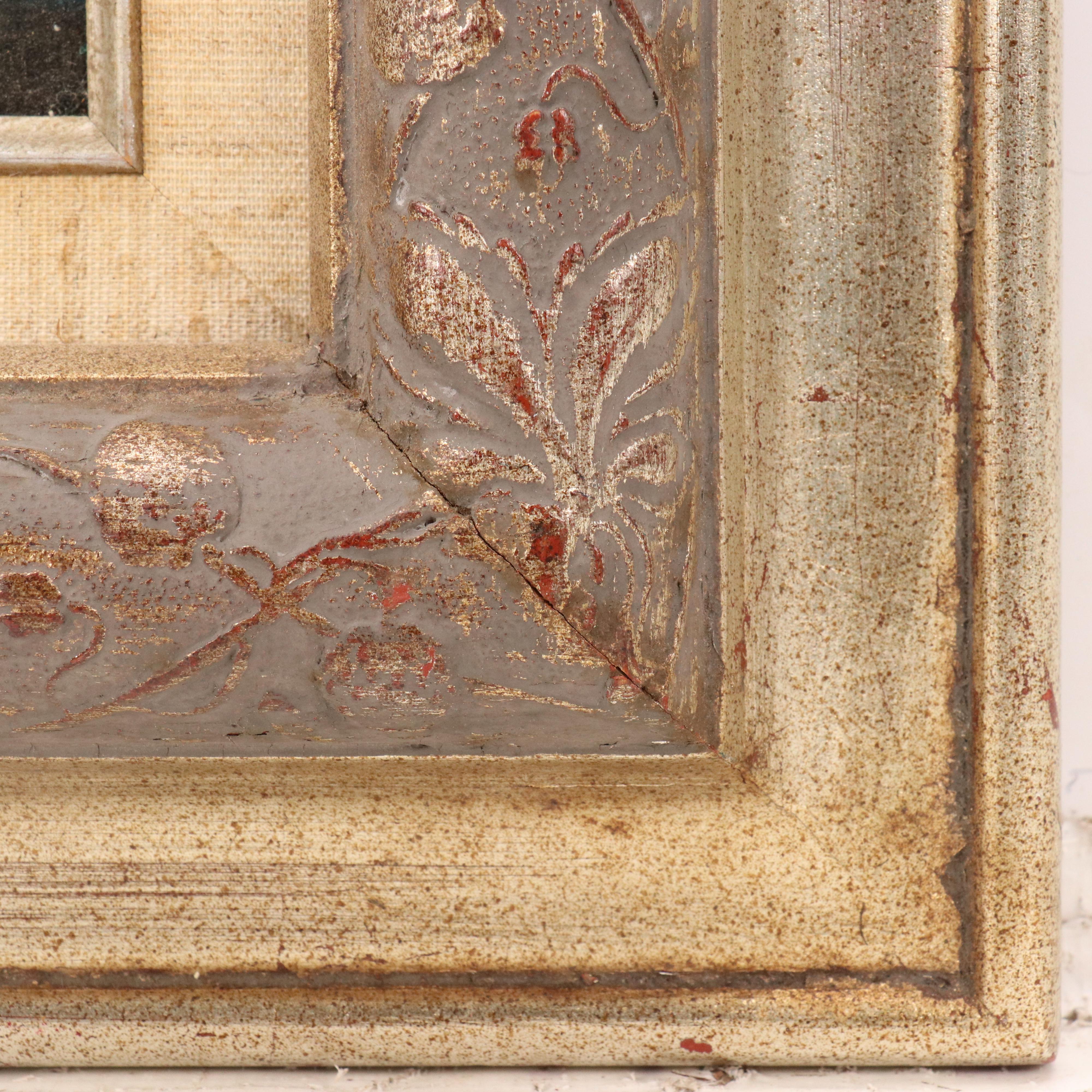 Stylized Oil Painting "My Beautiful Mode Isabel," 1971