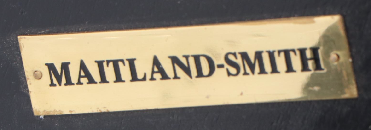 Maitland-Smith Painted Wood "Gillian" Occasional Table