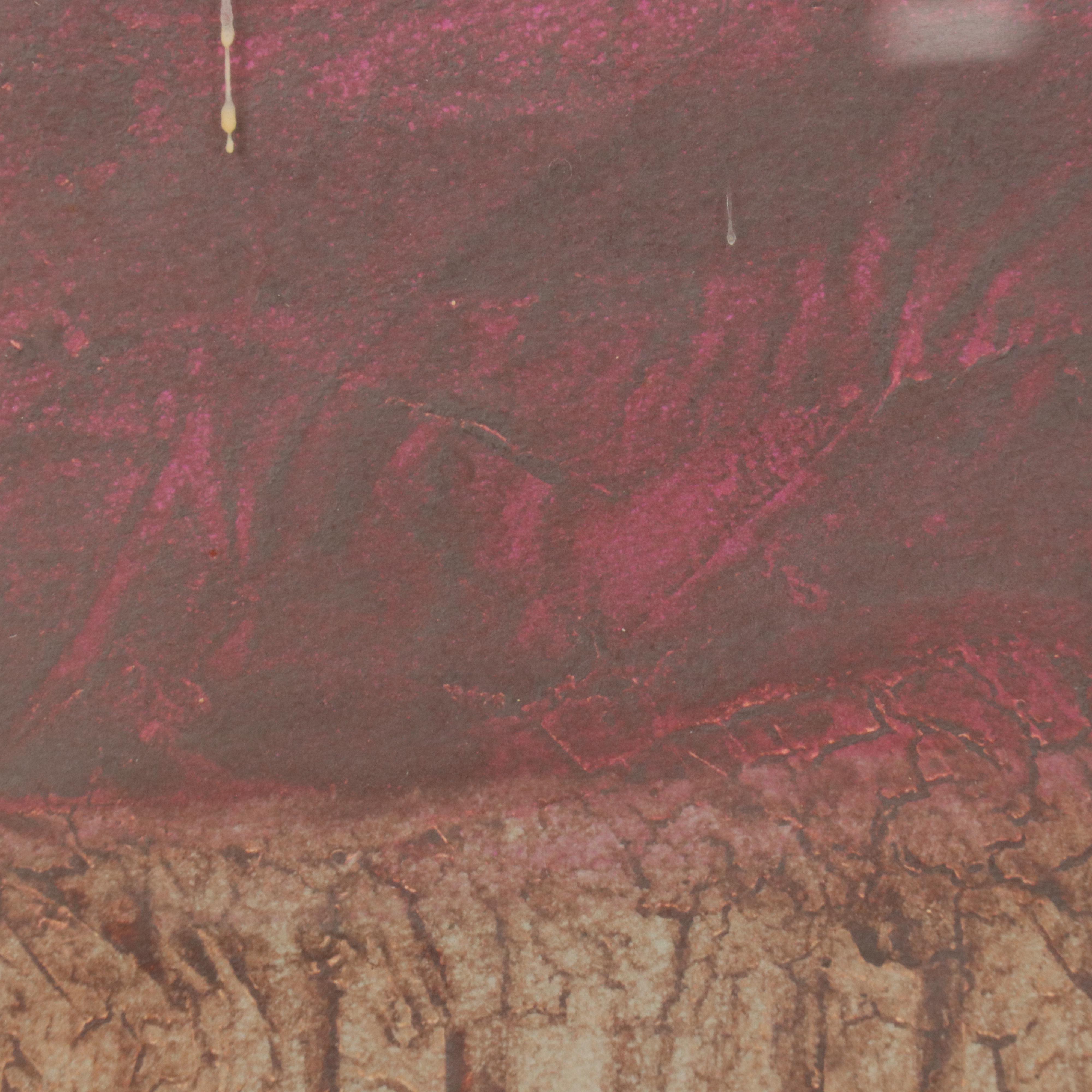 Jack Matott Abstract Intaglio "Asparagus II," 1971