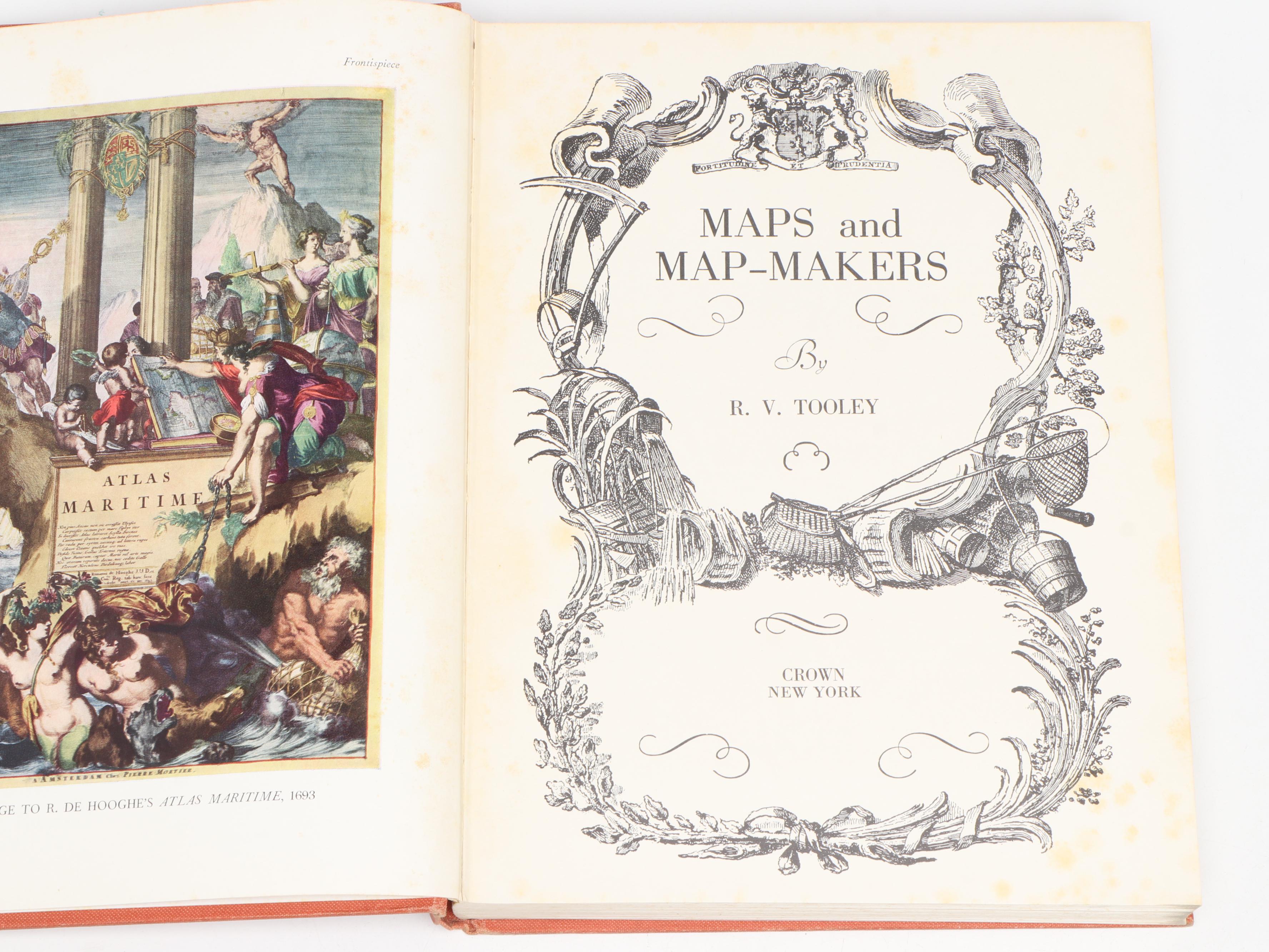 "Atlas of the World" and "Life's Picture History of Western Man" with More Books