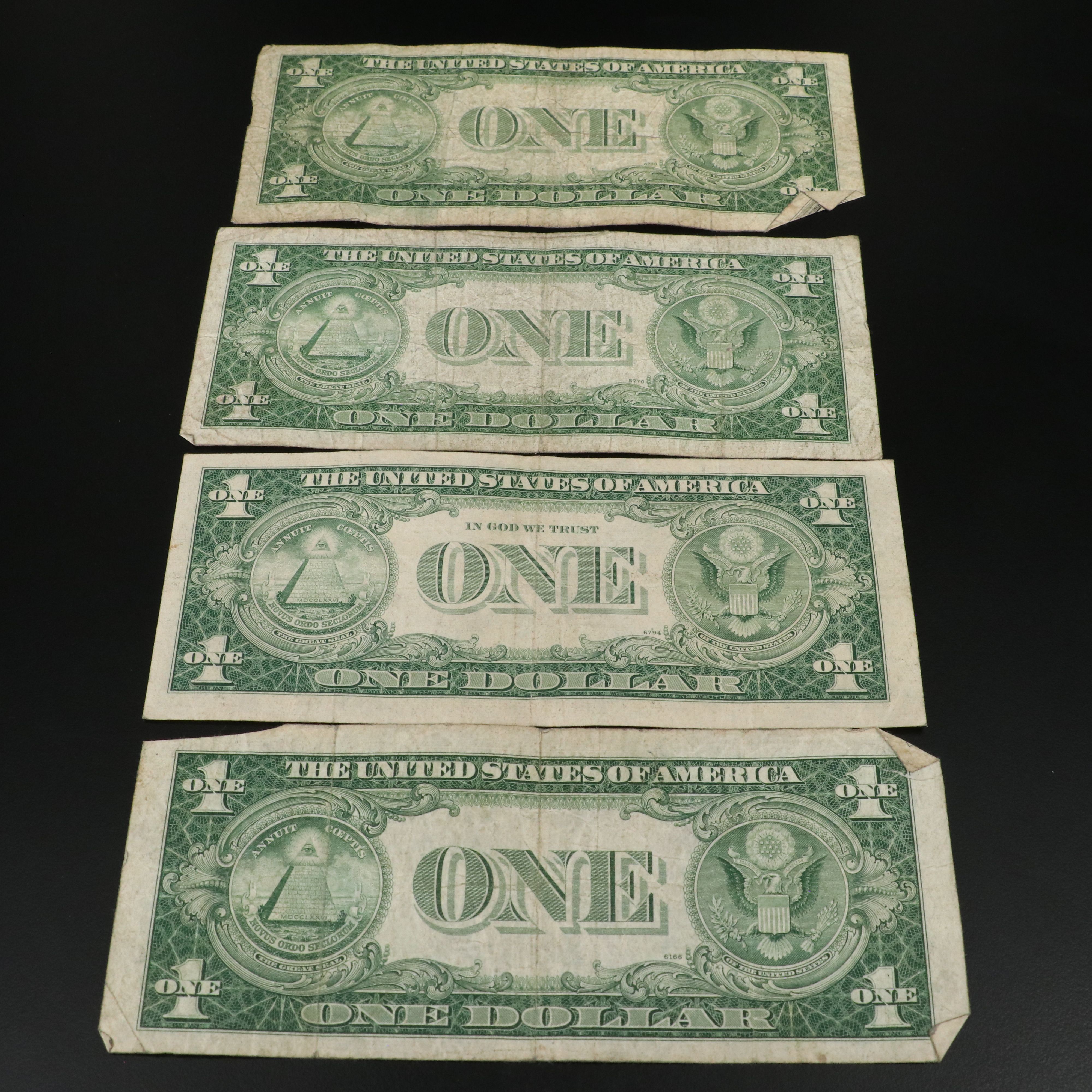 Seventy-Five One Dollar Silver Certificates