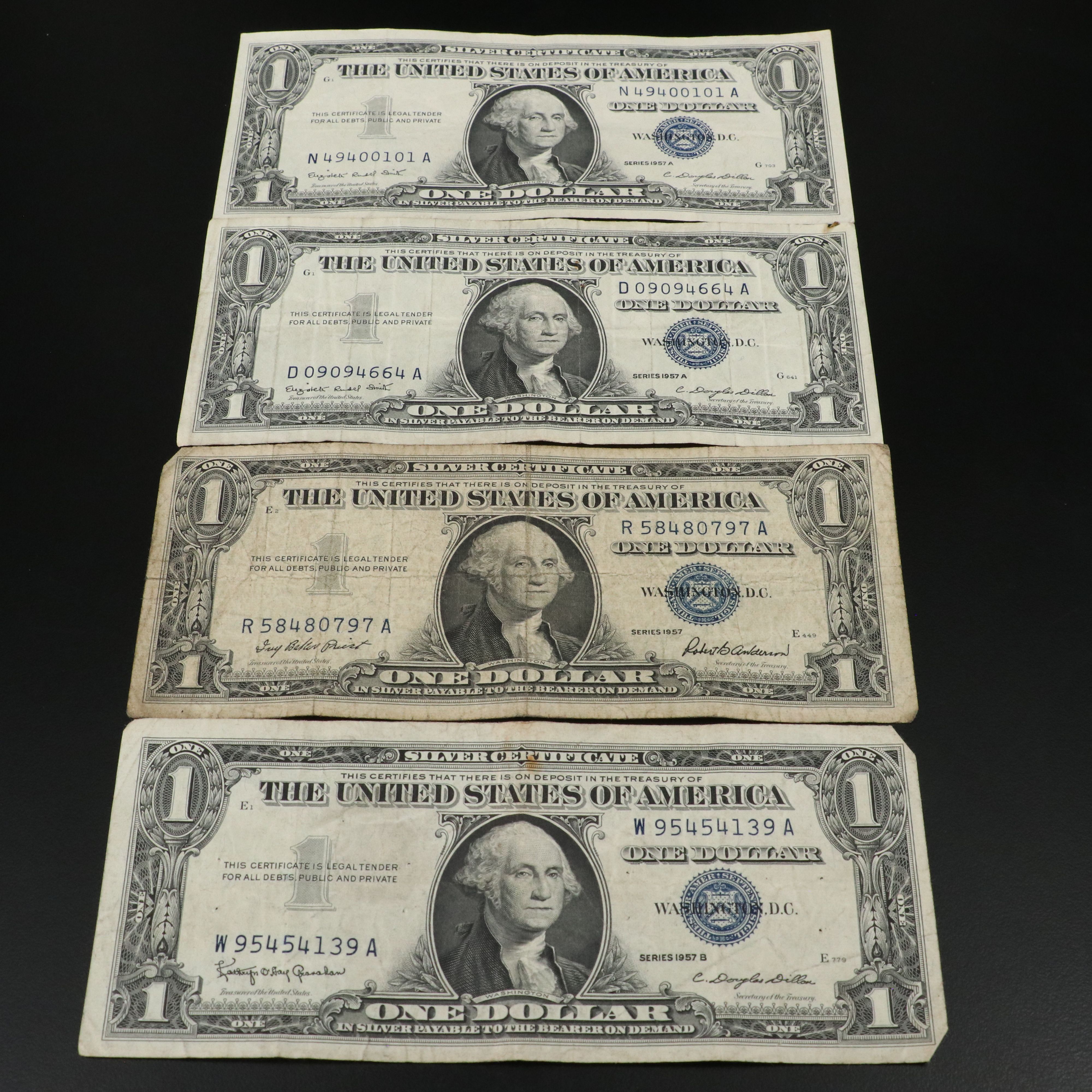 Seventy-Five One Dollar Silver Certificates