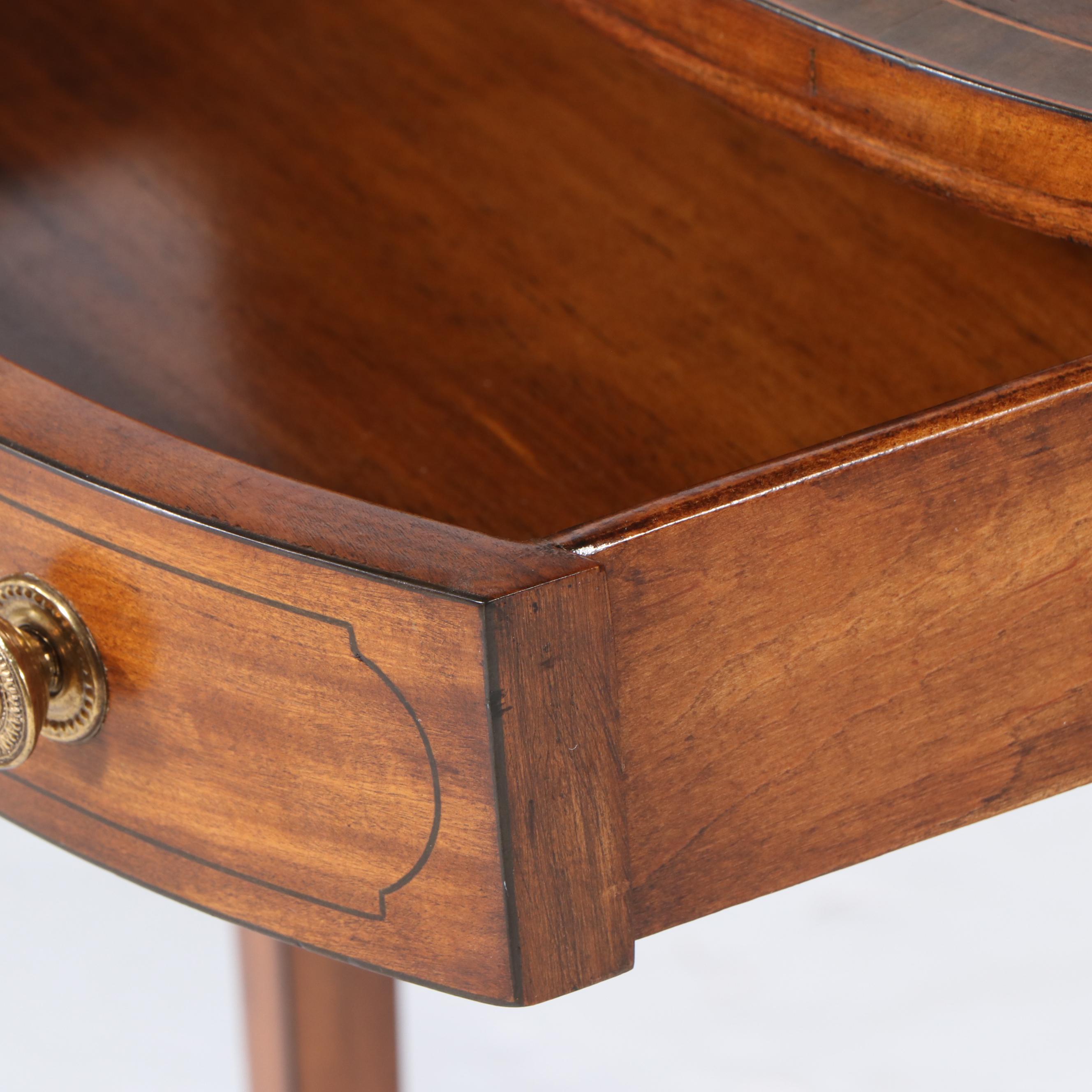 Maitland-Smith Georgian Style Single Drawer Stand, Late 20th Century