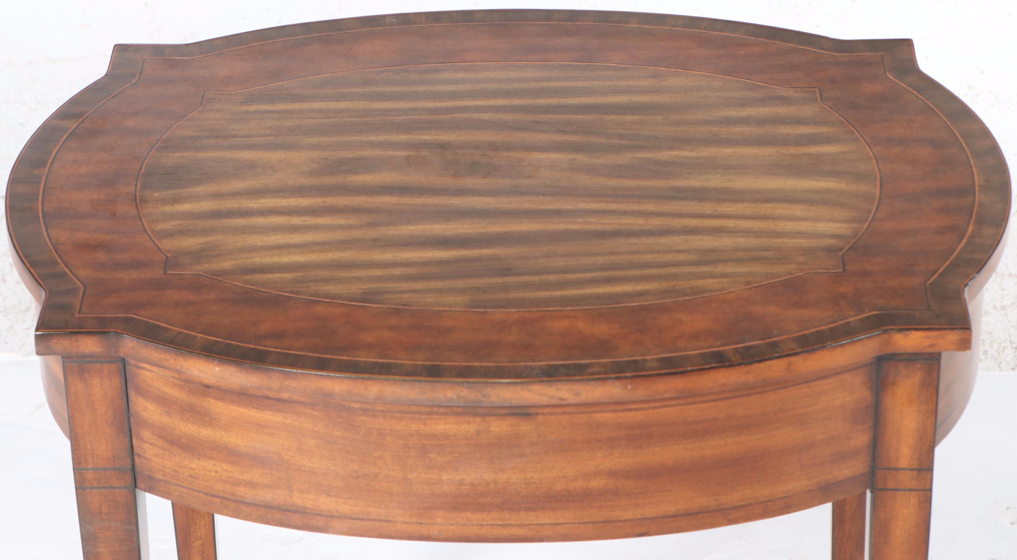 Maitland-Smith Georgian Style Single Drawer Stand, Late 20th Century