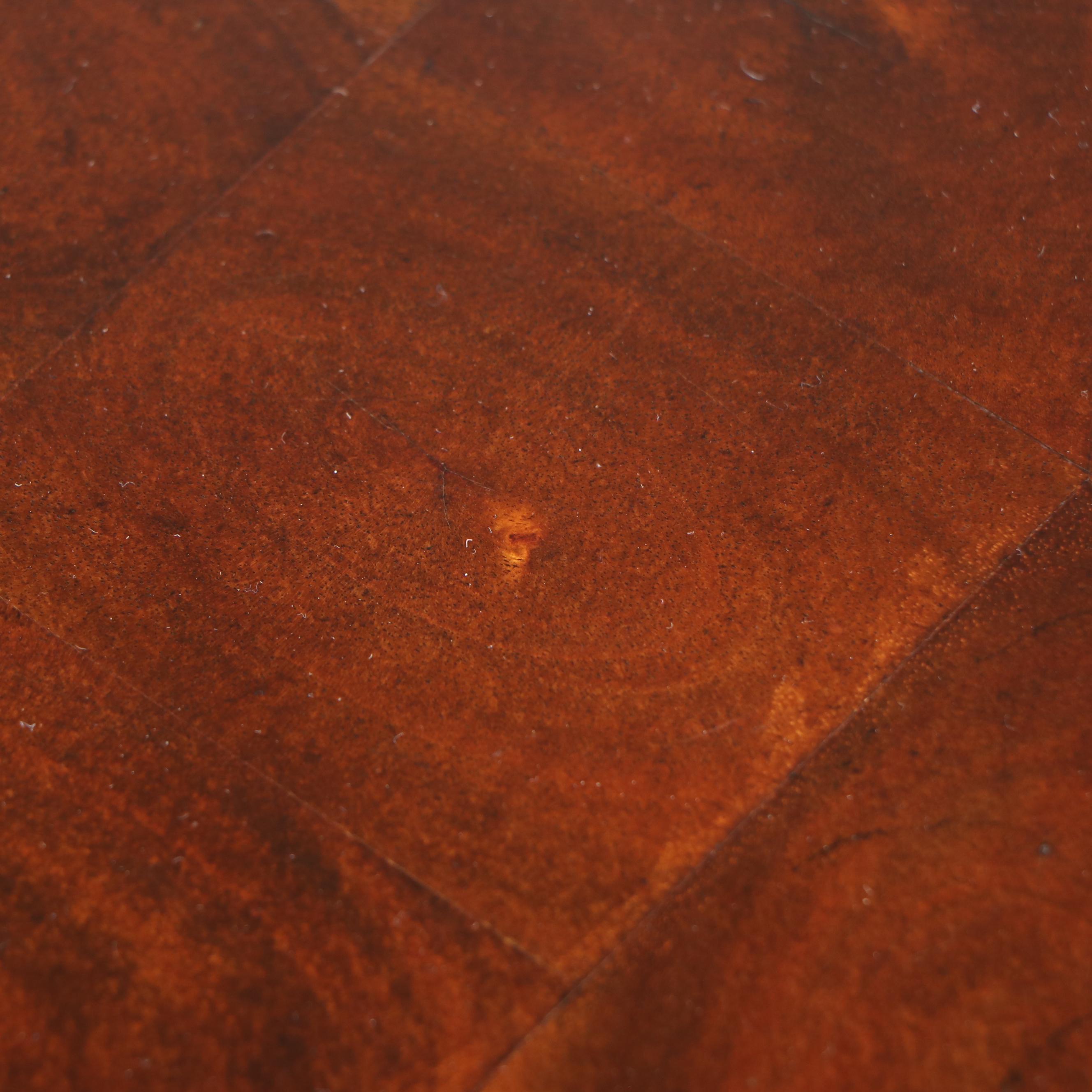 Georgian Style Inlaid Mahogany Chest of Drawers, 20th Century