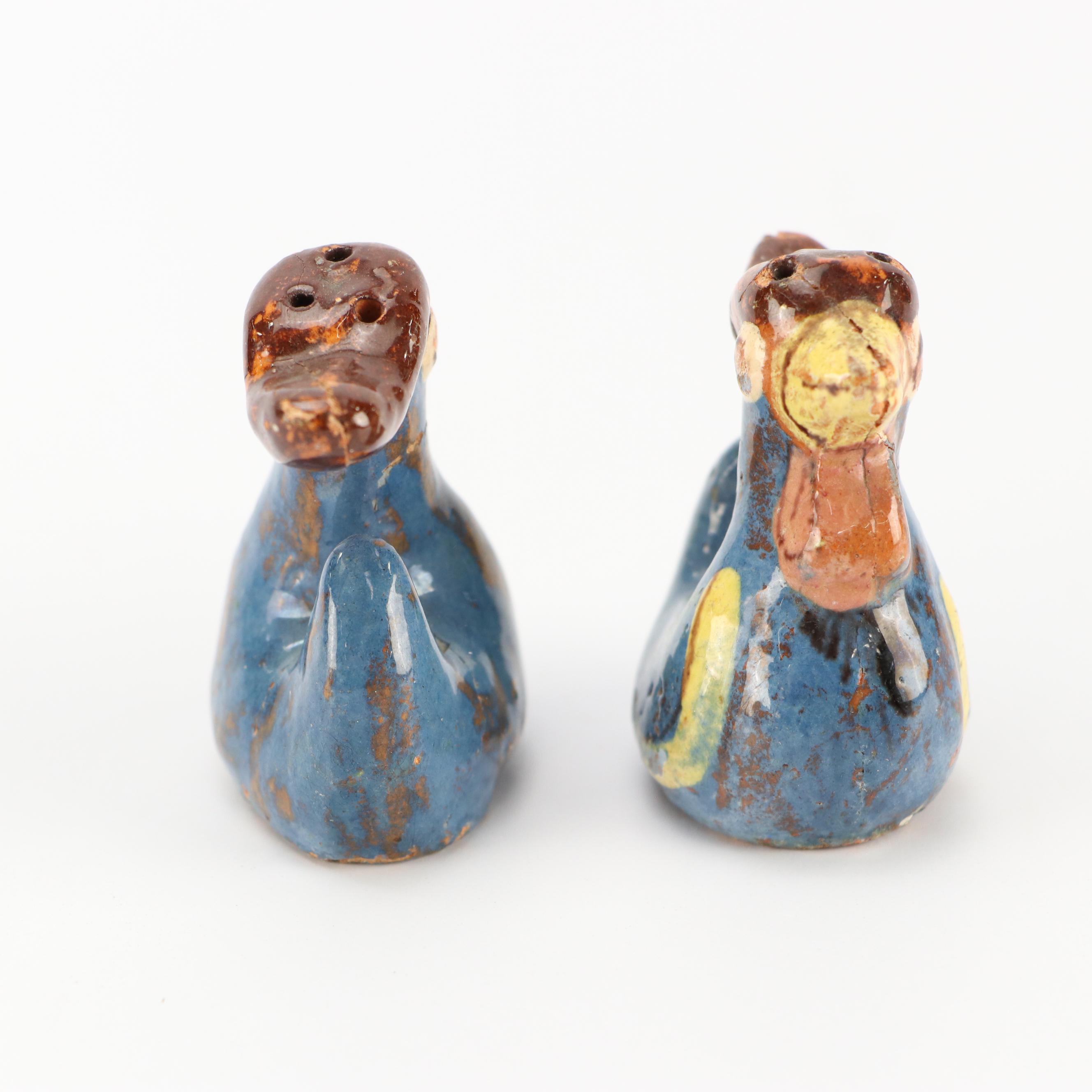 Lomonosov Porcelain with Other Squirrel Figurines and Novelty Table Accessories