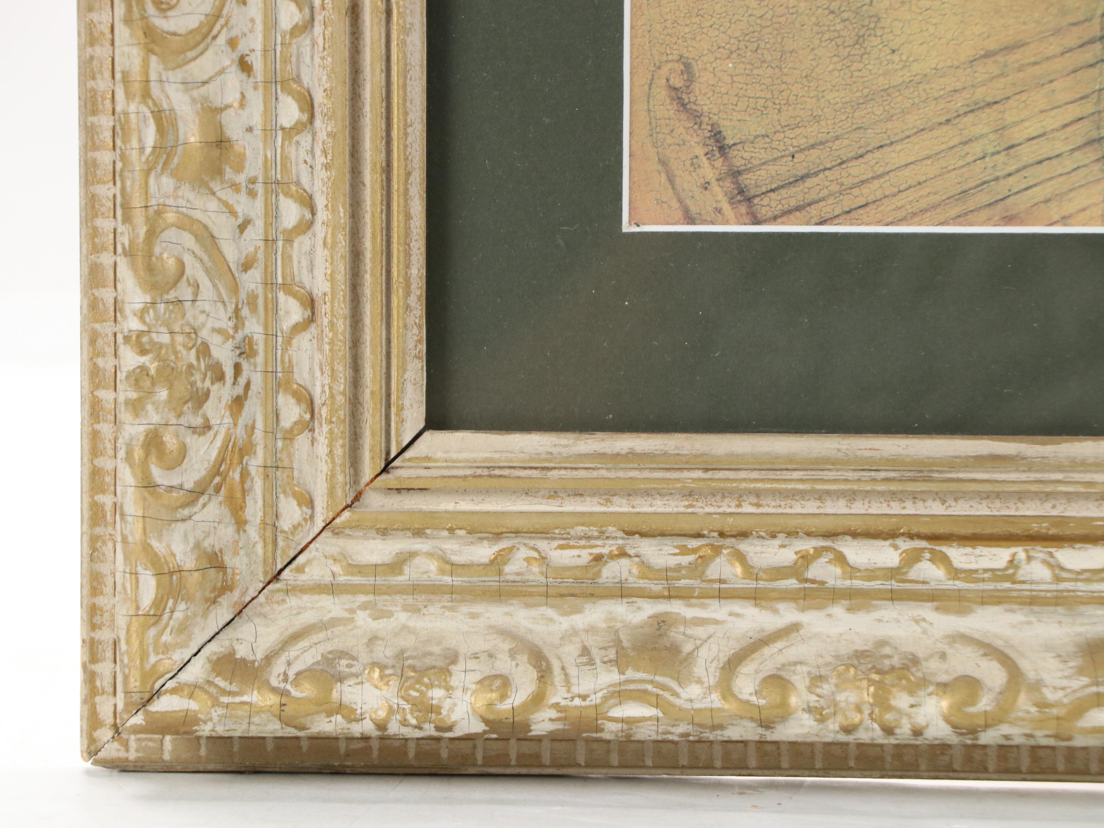 After Rosso Fiorentino Offset Lithograph "Cherub Playing a Lute"