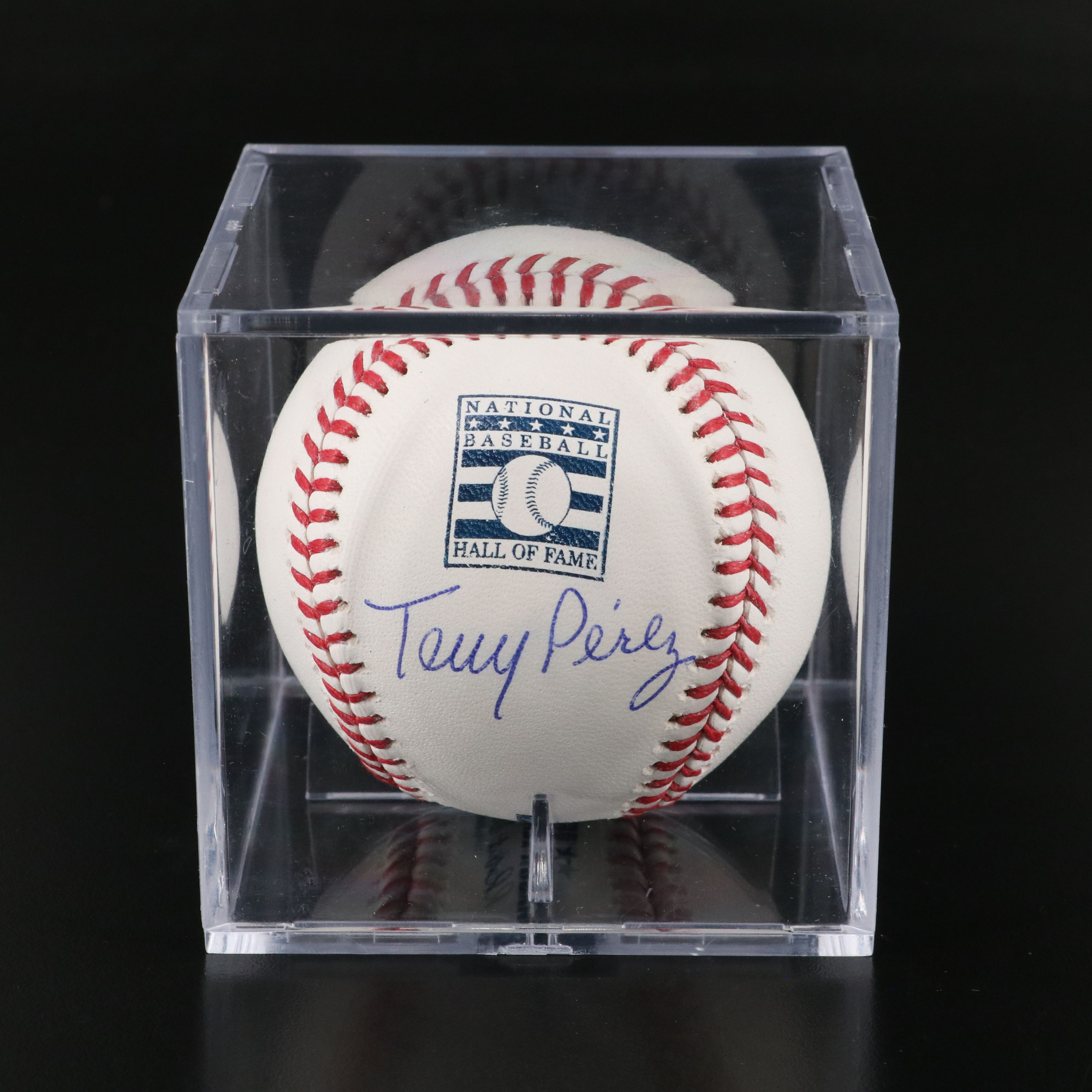 Tony Perez Signed Rawlings National Baseball Hall of Fame Baseball, Fanatics