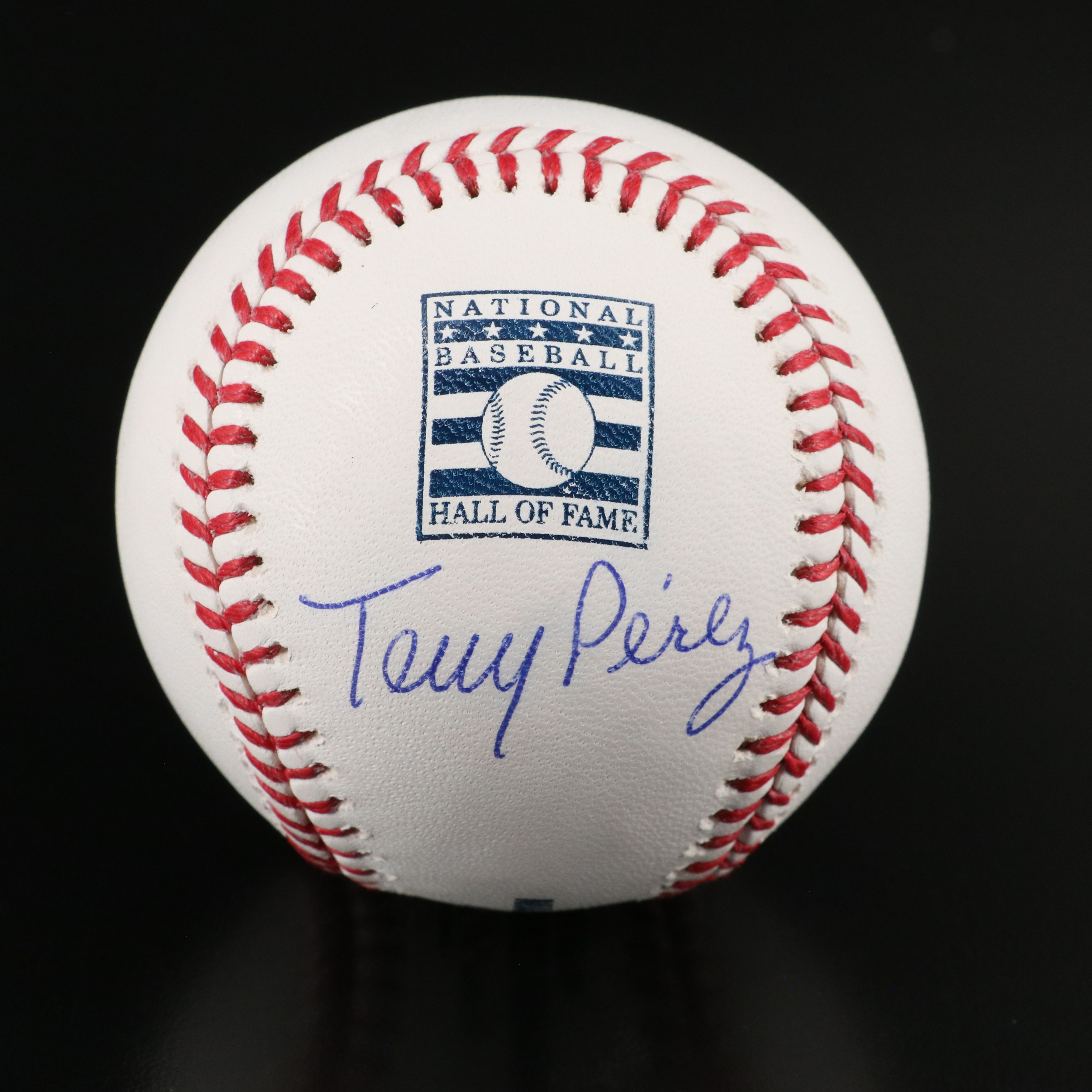 Tony Perez Signed Rawlings National Baseball Hall of Fame Baseball, Fanatics