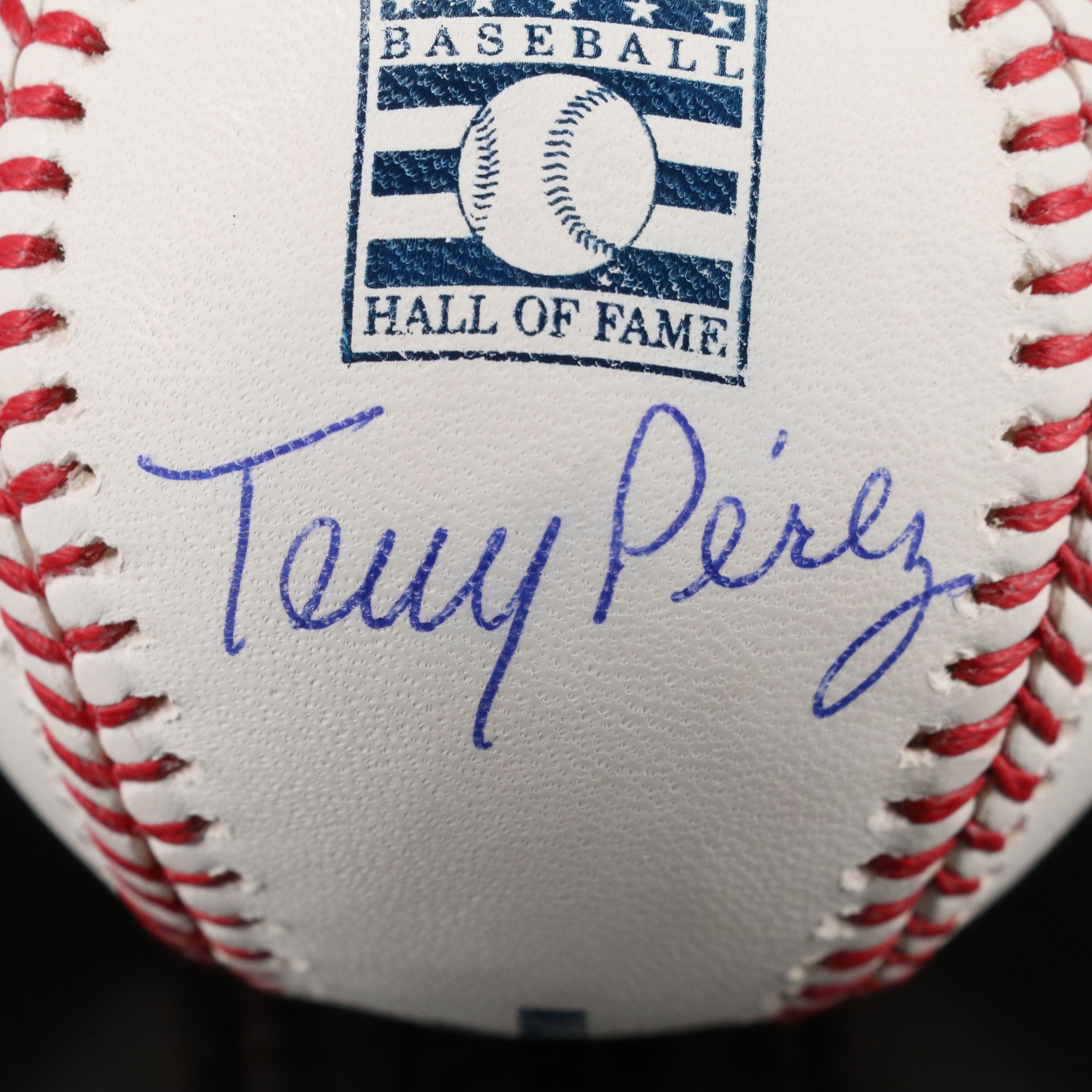 Tony Perez Signed Rawlings National Baseball Hall of Fame Baseball, Fanatics