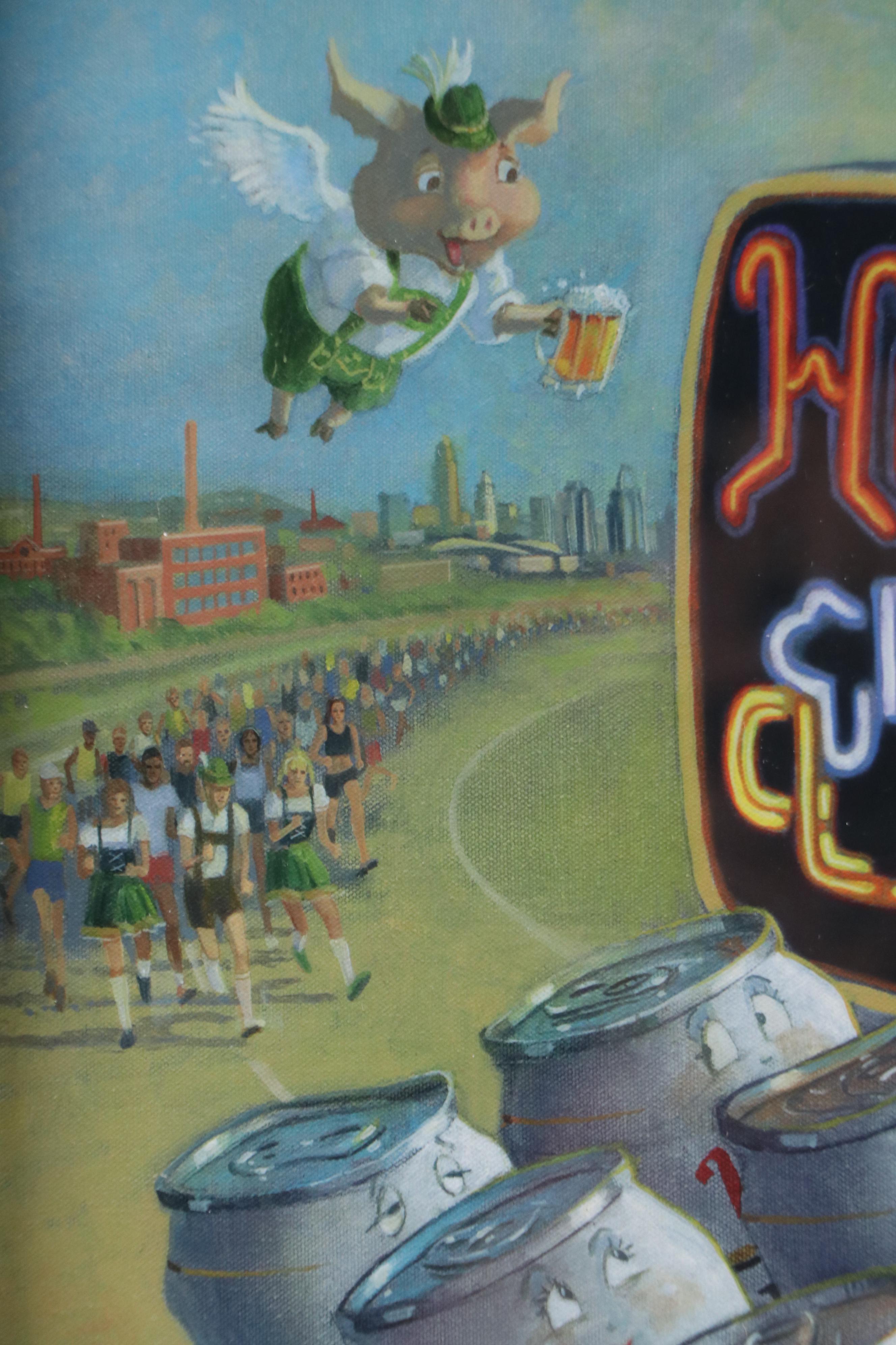Cincinnati Hudepohl 14K Race Poster, 2018