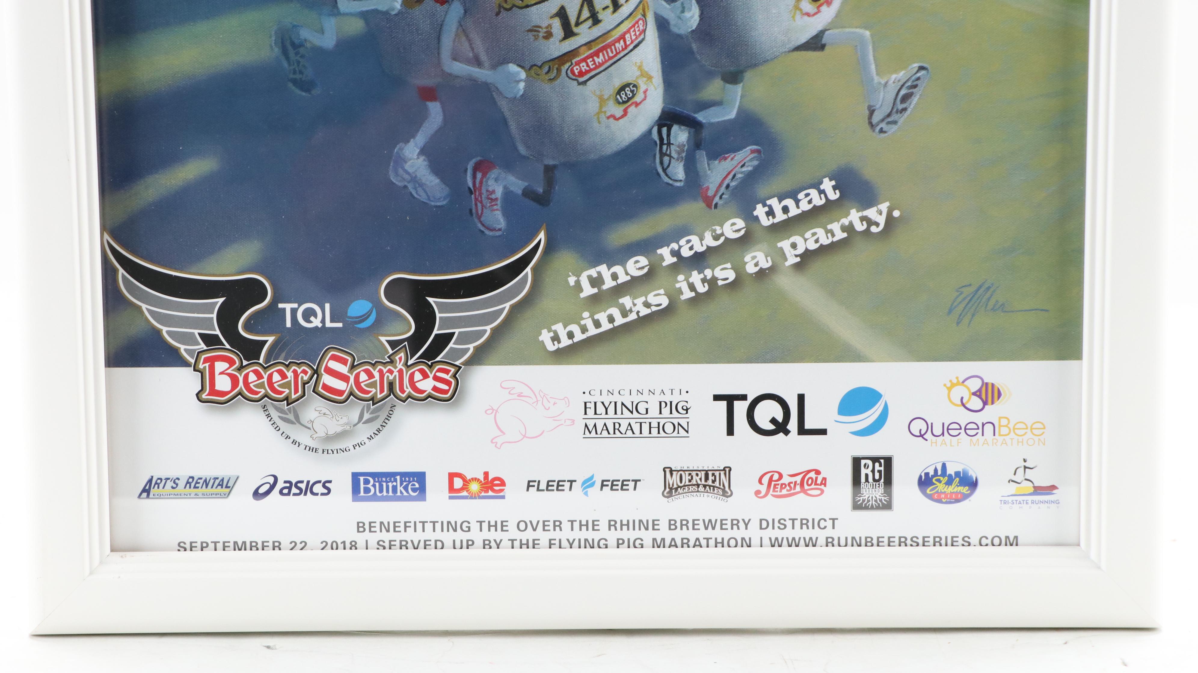 Cincinnati Hudepohl 14K Race Poster, 2018