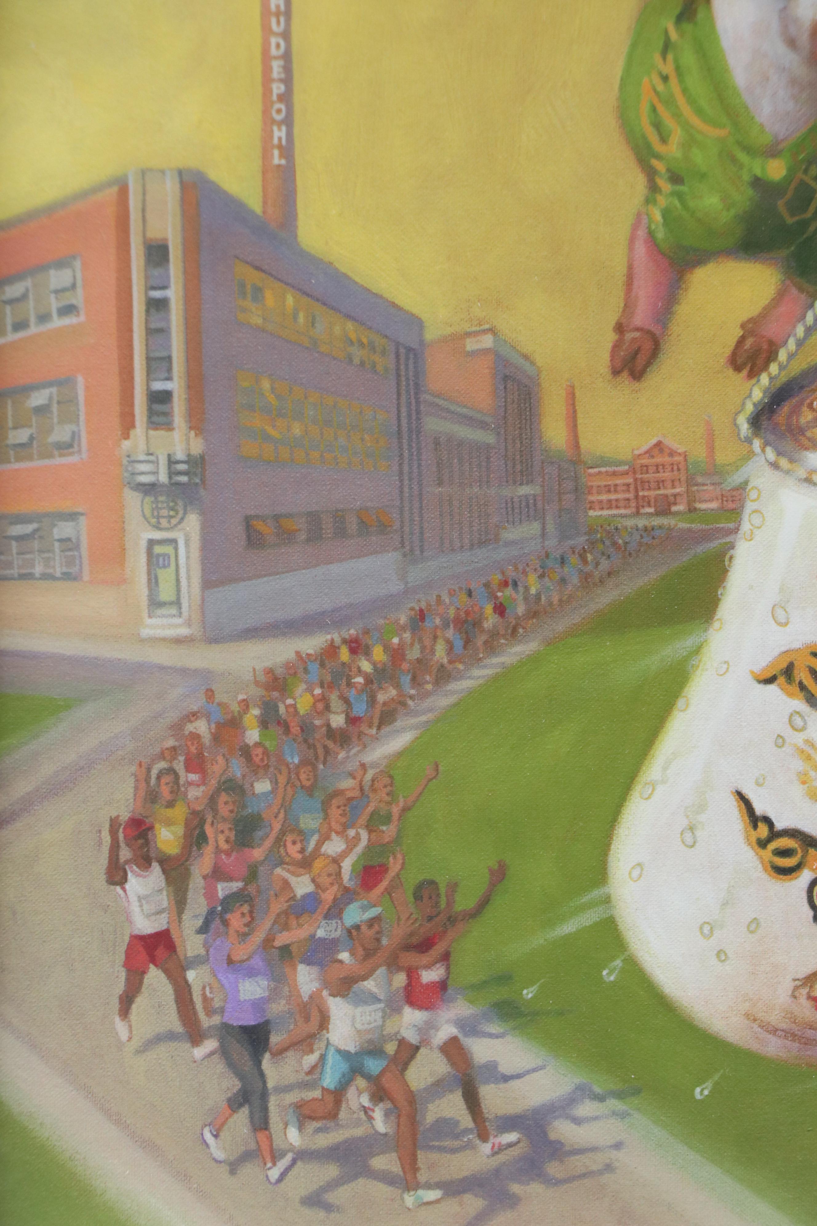 Cincinnati Hudepohl 14K Race Poster, 21st Century