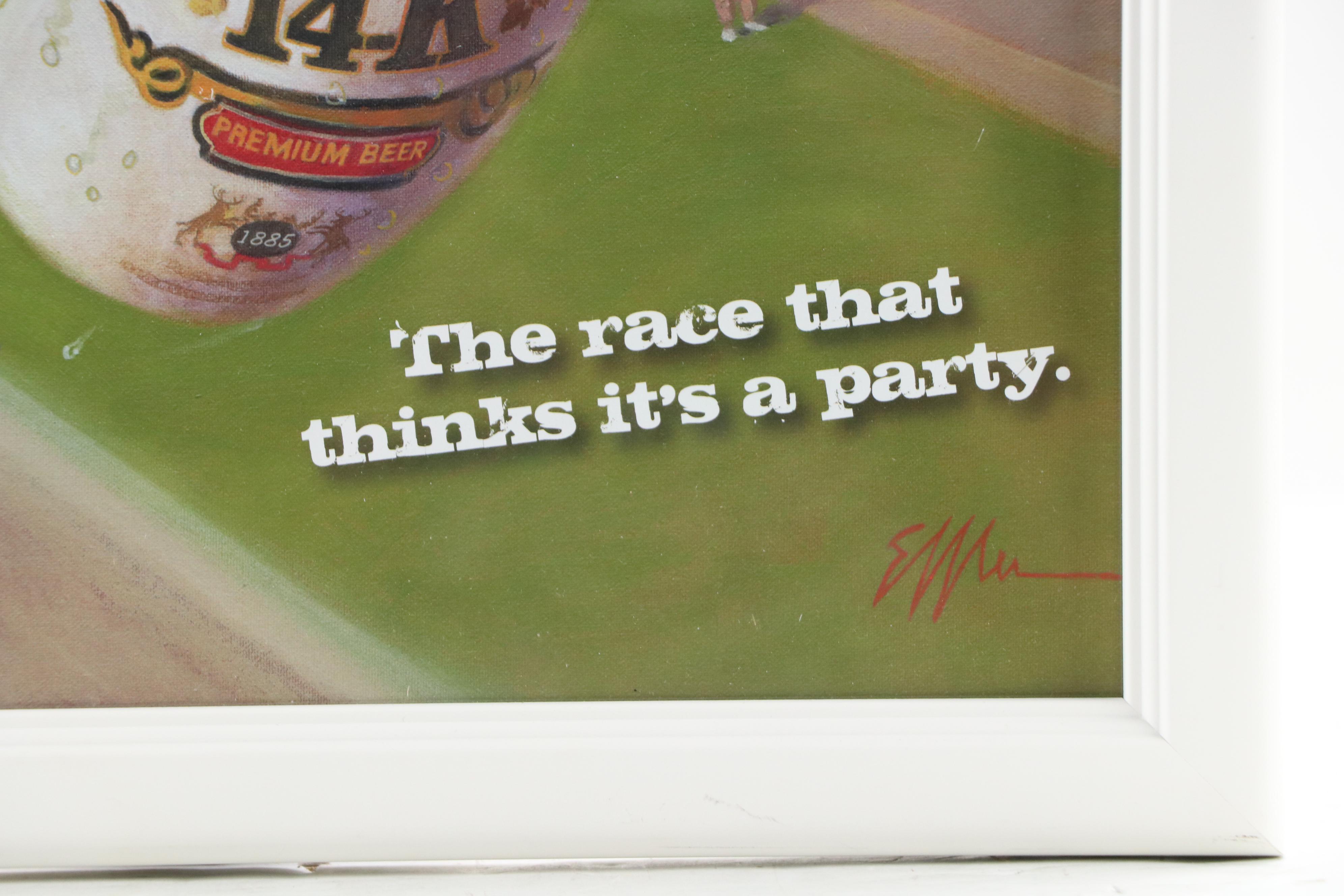 Cincinnati Hudepohl 14K Race Poster, 21st Century