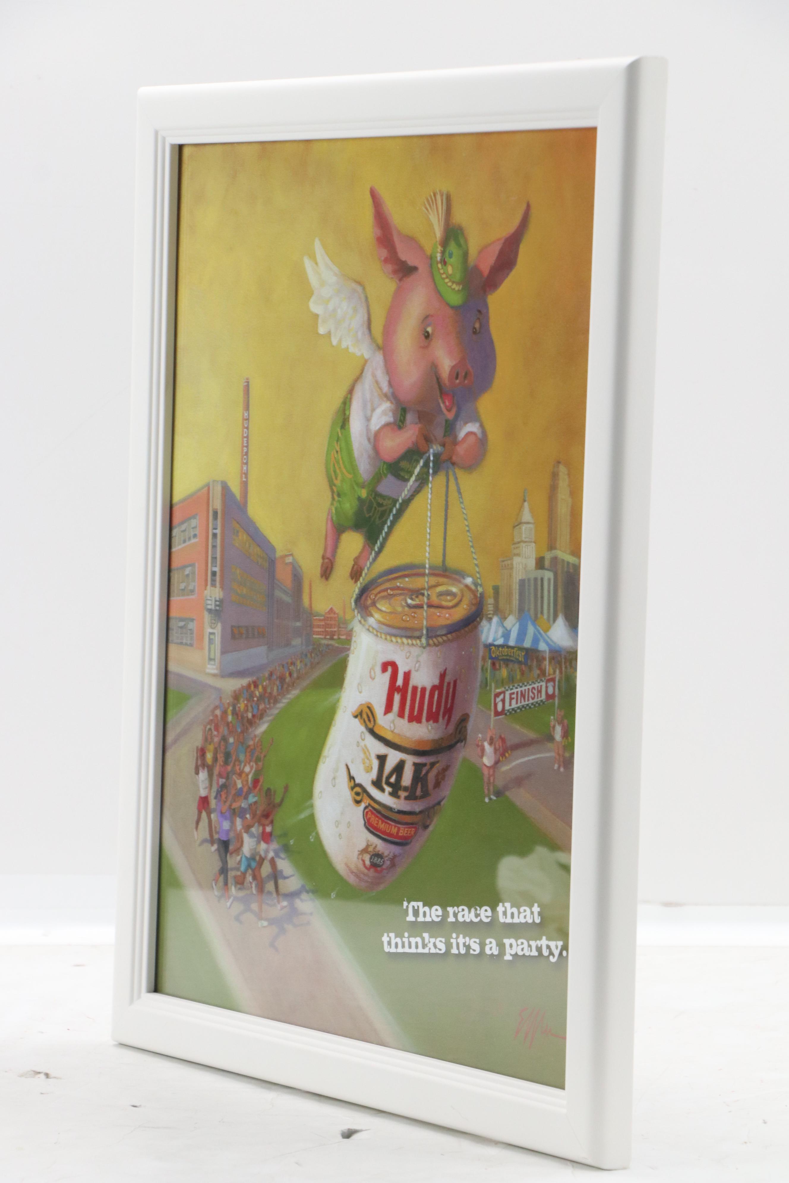 Cincinnati Hudepohl 14K Race Poster, 21st Century