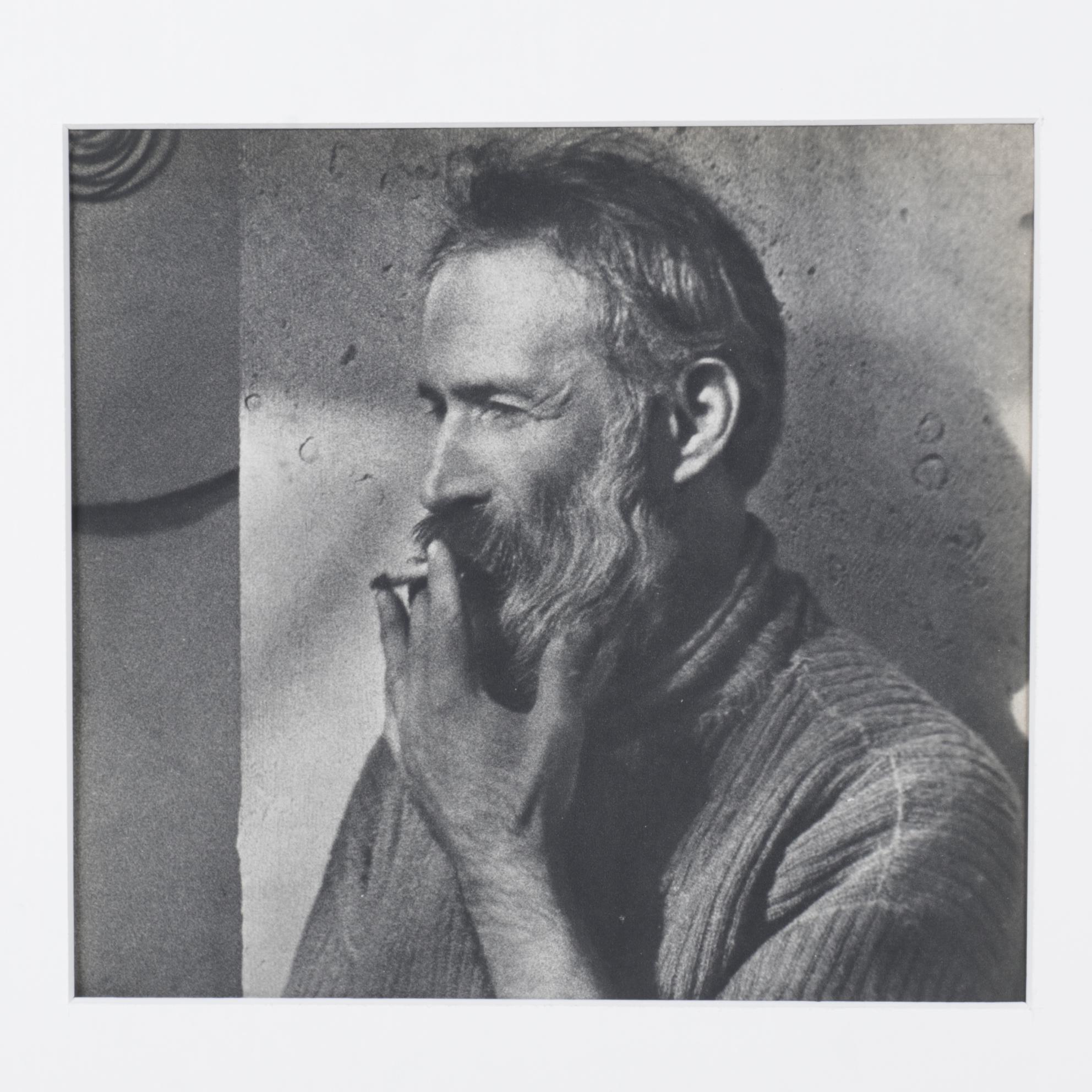 Photolithograph "Portrait of Constantin Brancusi" After Man Ray