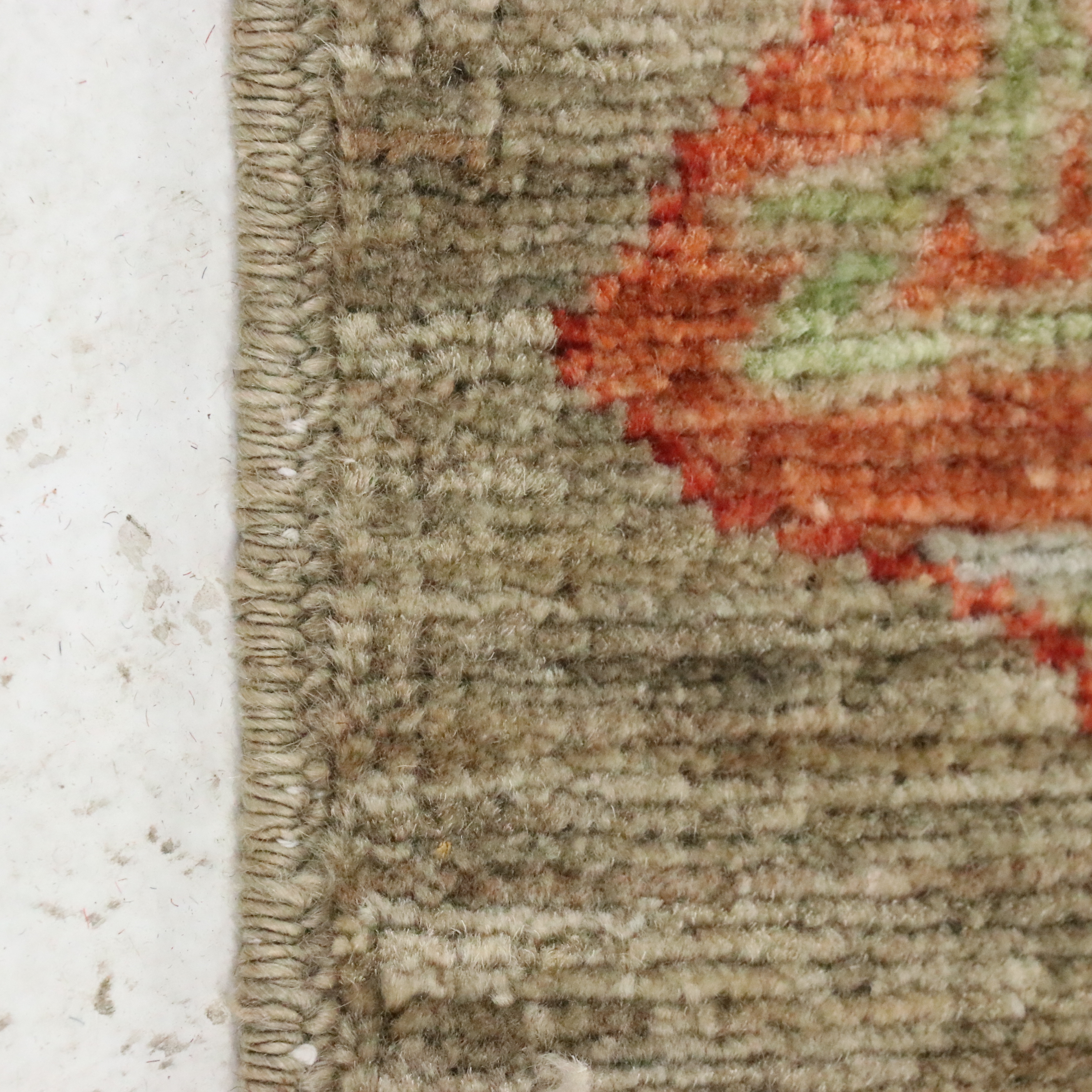 2'11 x 4'11 Hand-Knotted Nepal Contemporary Pictorial Accent Rug