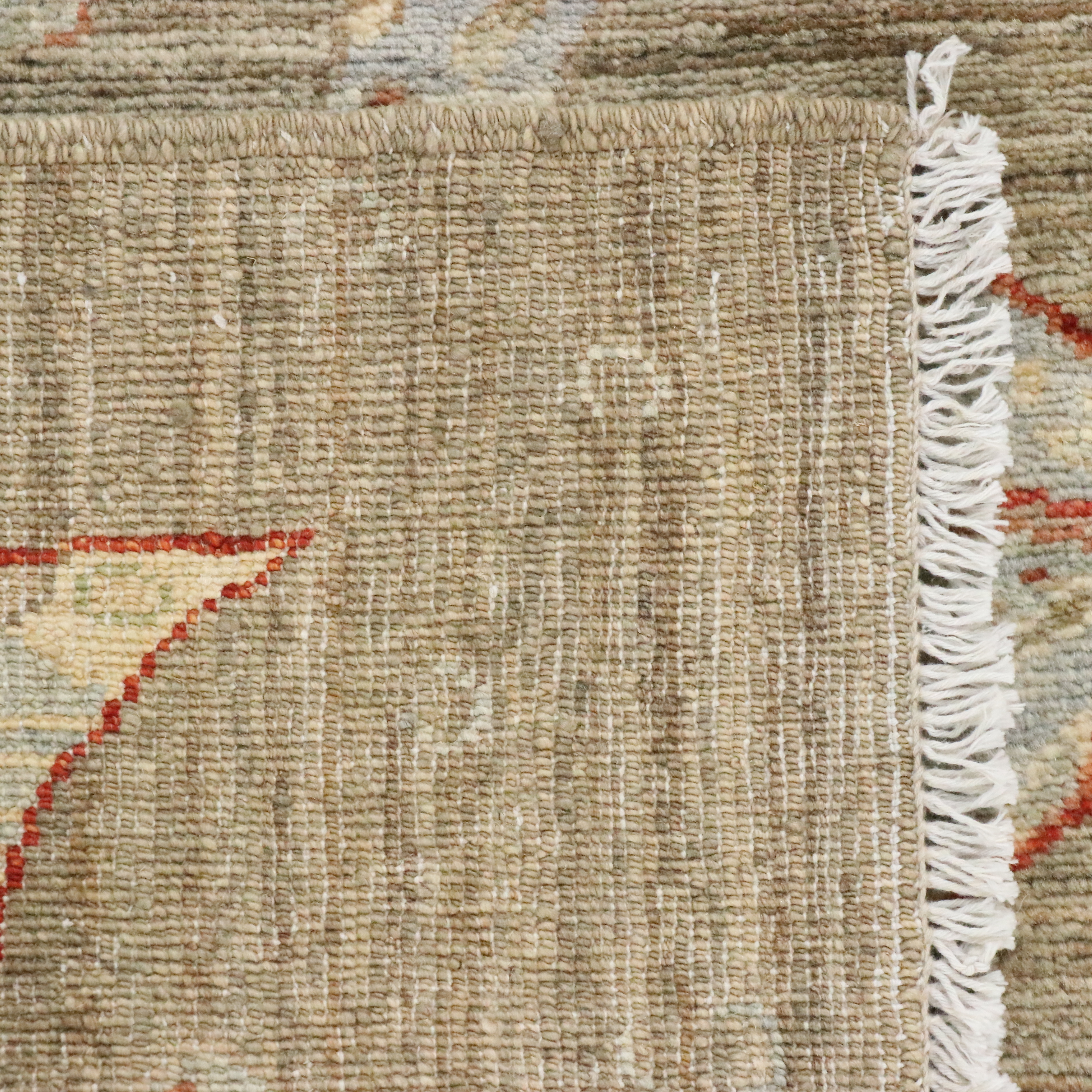 2'11 x 4'11 Hand-Knotted Nepal Contemporary Pictorial Accent Rug