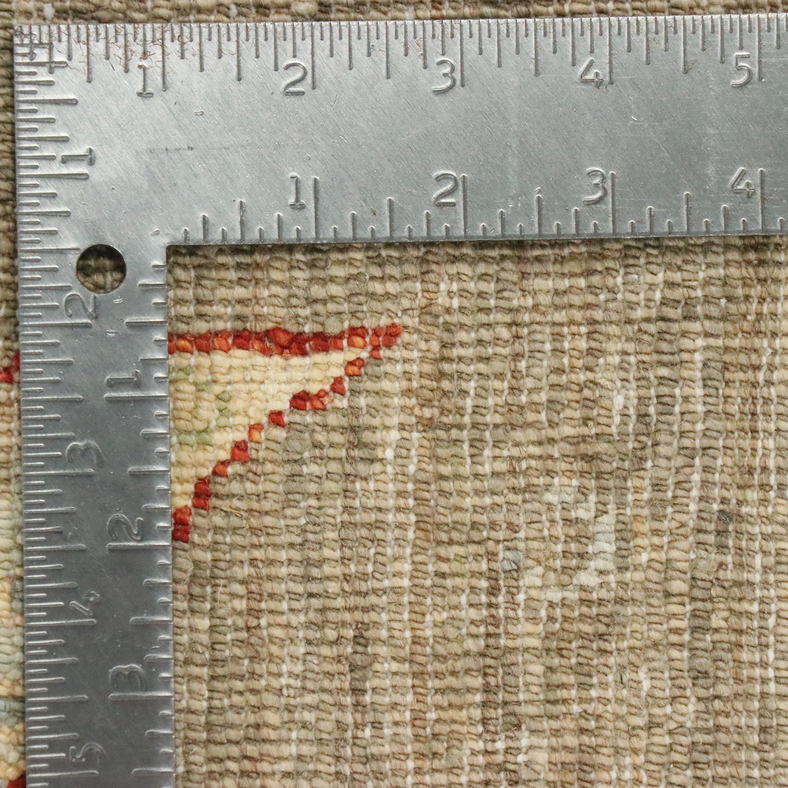 2'11 x 4'11 Hand-Knotted Nepal Contemporary Pictorial Accent Rug