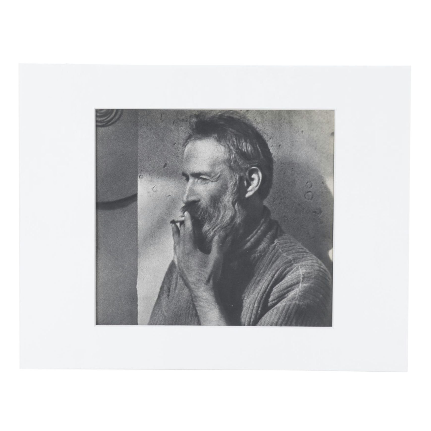 Photolithograph "Portrait of Constantin Brancusi" After Man Ray