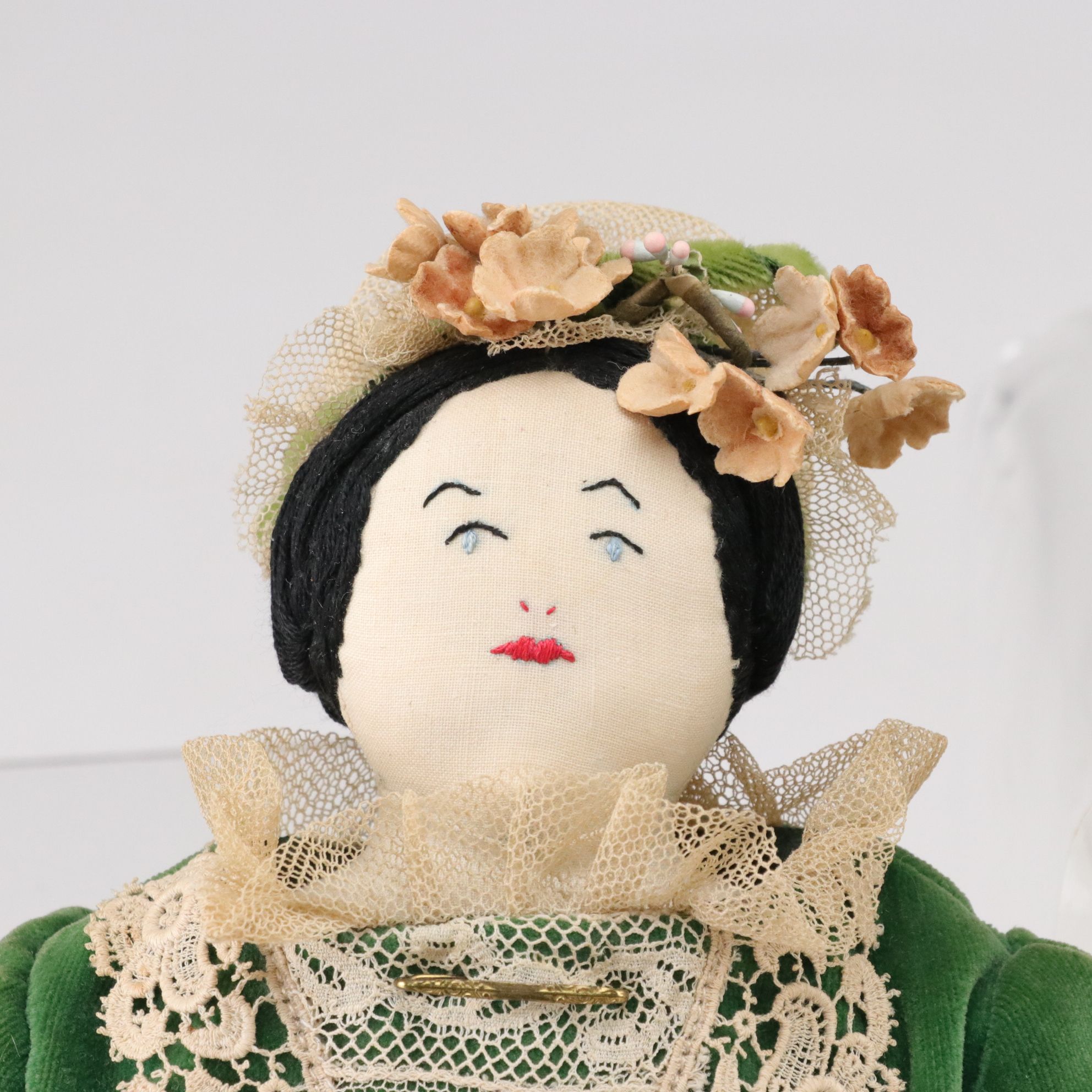 Hand-Crafted China Head & Rag Dolls with Contemporary Dolls