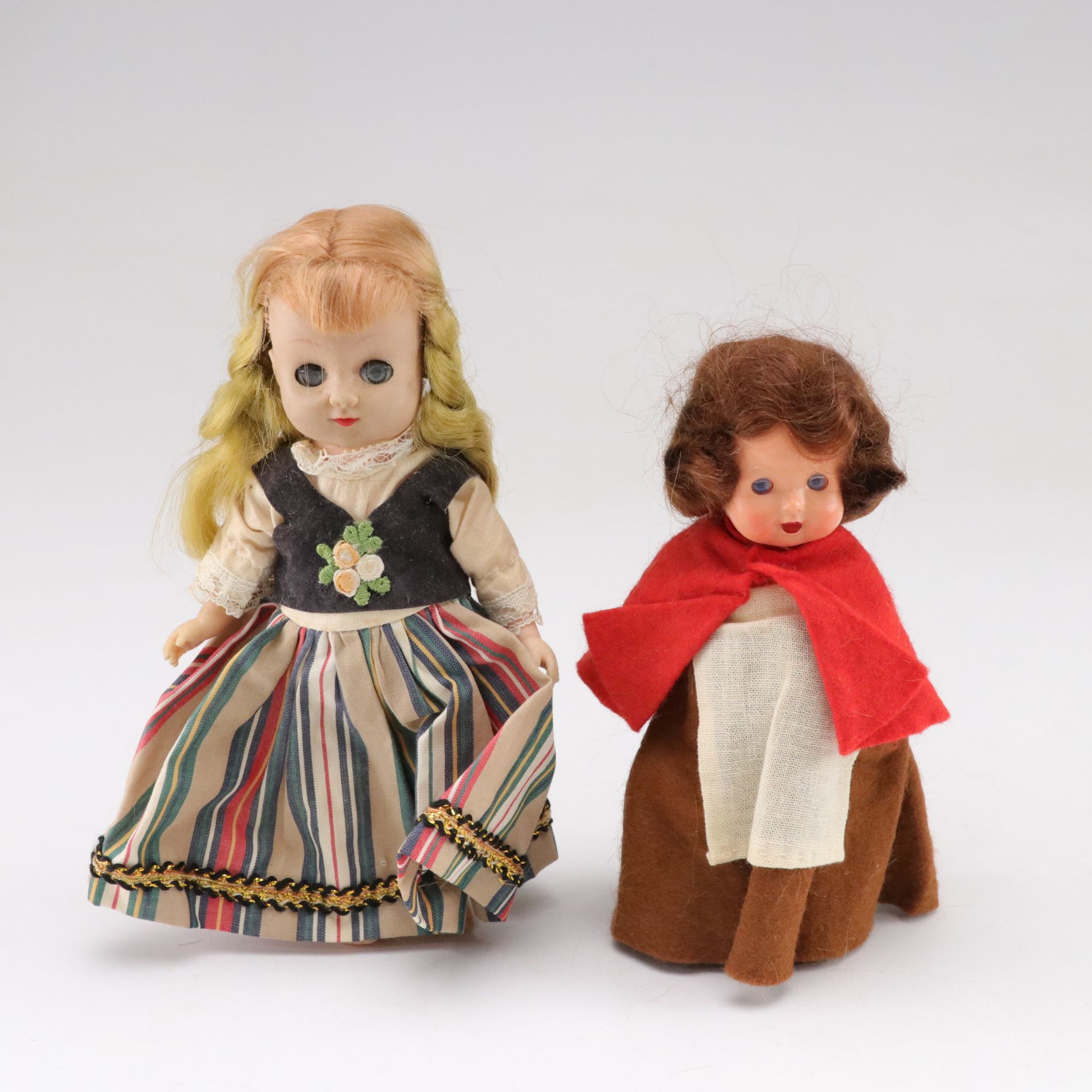 Hand-Crafted China Head & Rag Dolls with Contemporary Dolls