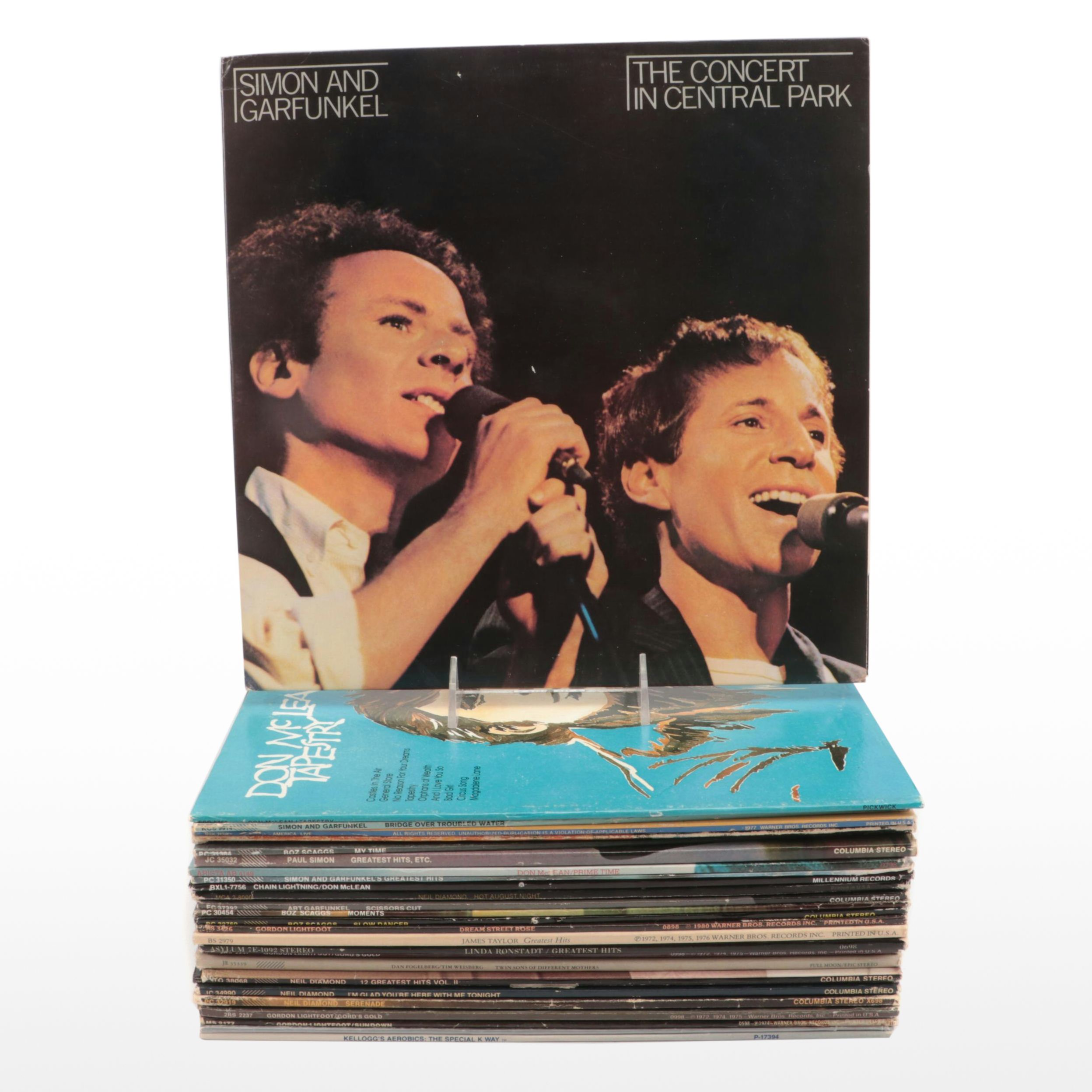 Simon & Garfunkel, Neil Diamond, Boz Scaggs and More 12" Records