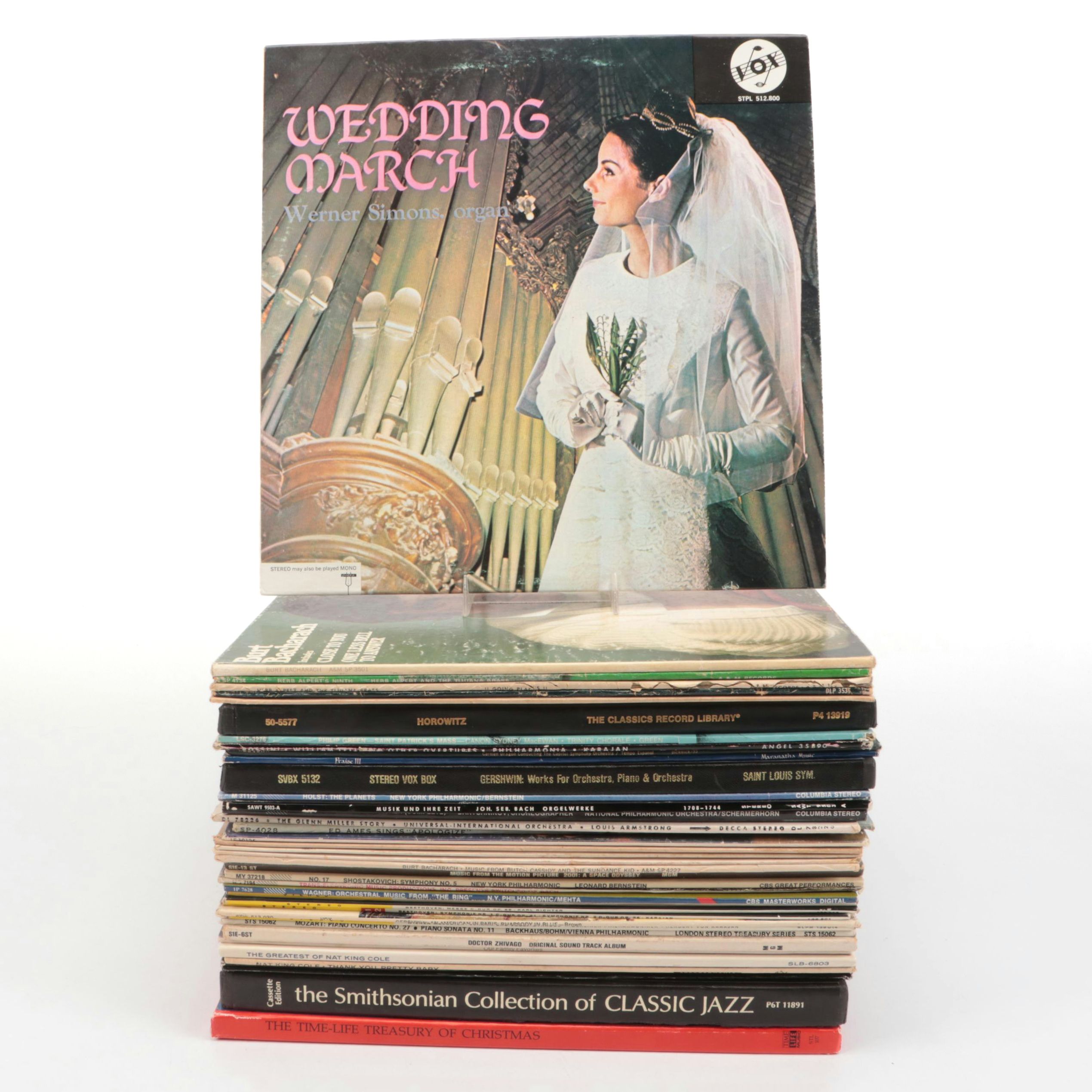 Nat King Cole, Werner Simons, Lawrence Welk and More 12" Records