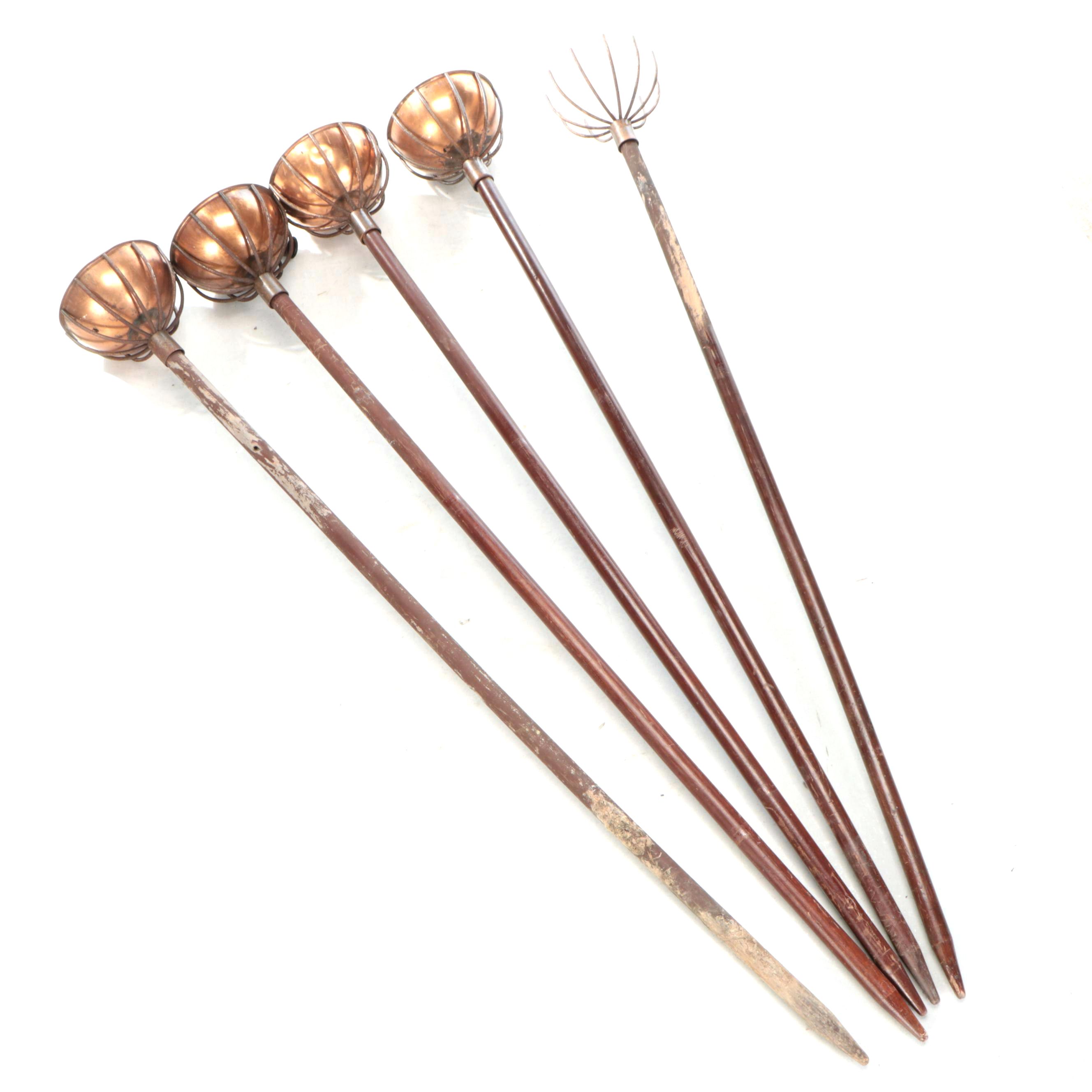 Copper Outdoor Torch Lamps