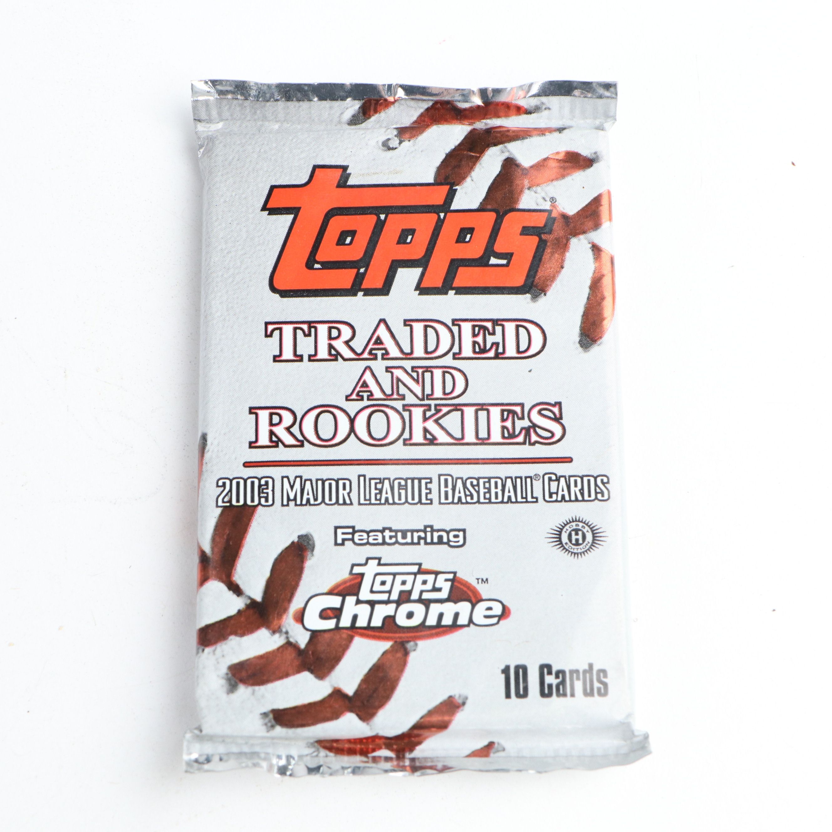 2003 Topps Traded and Rookies Sealed Baseball Card Hobby Packs with More