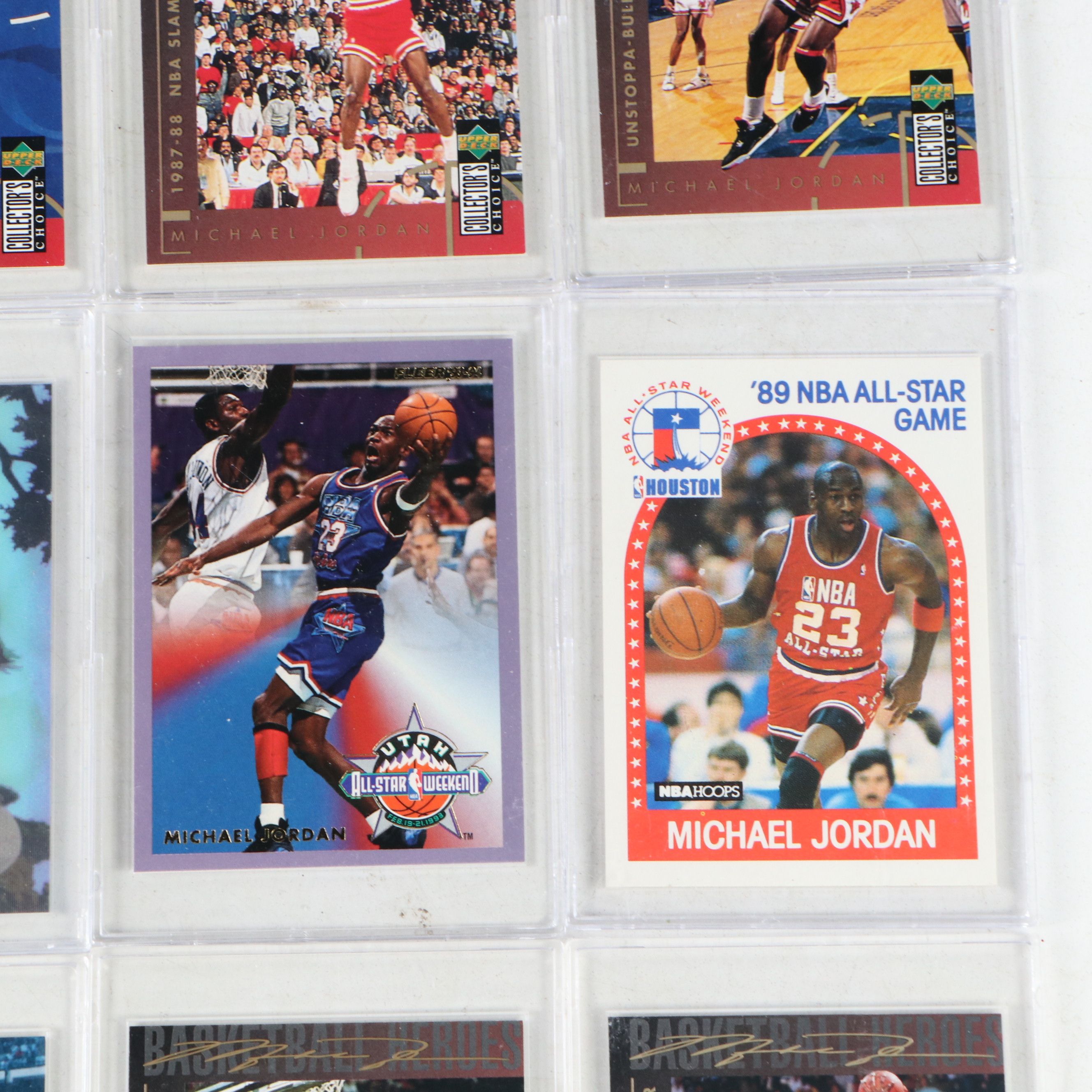 Michael Jordan Chicago Bulls Basketball Cards, 1990s