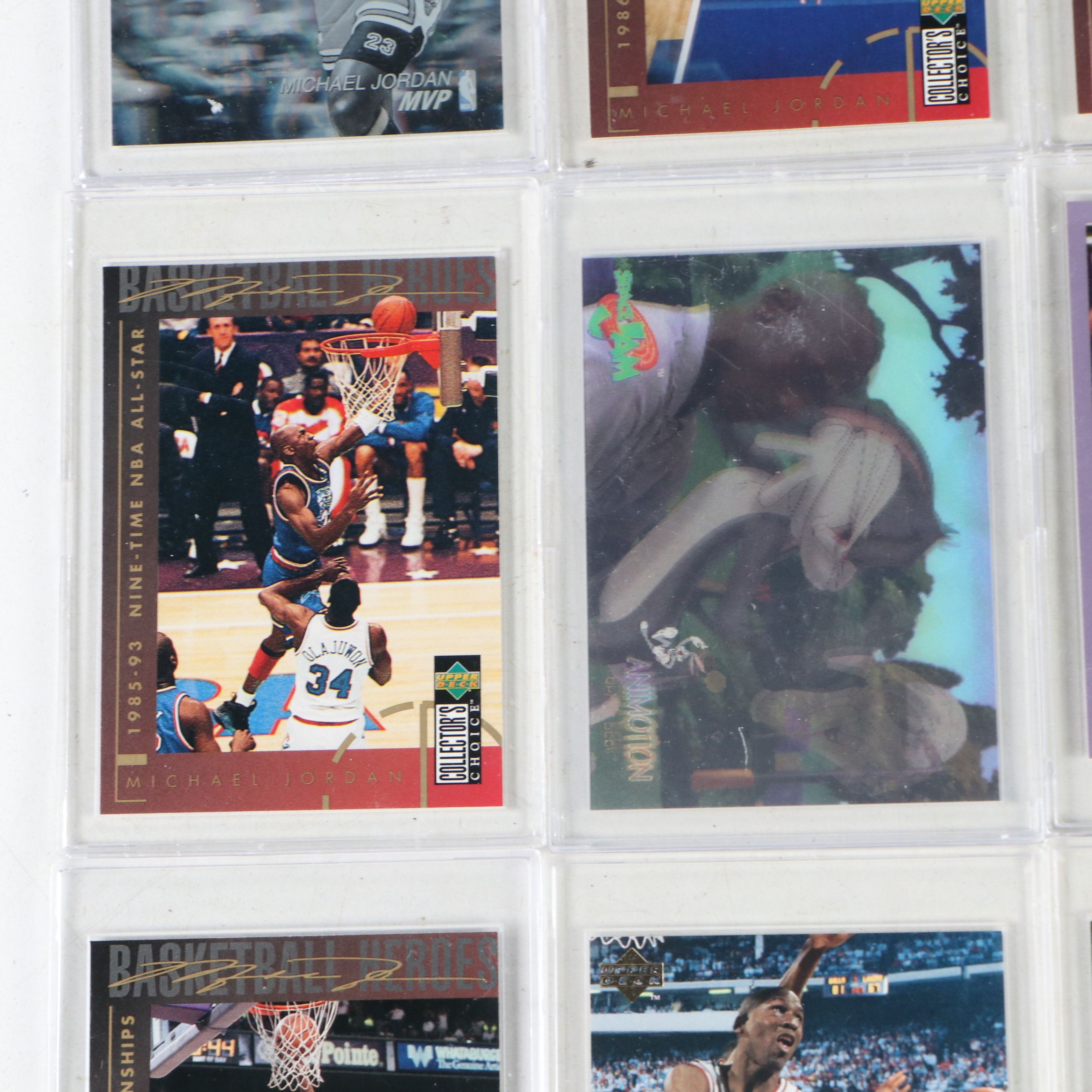 Michael Jordan Chicago Bulls Basketball Cards, 1990s