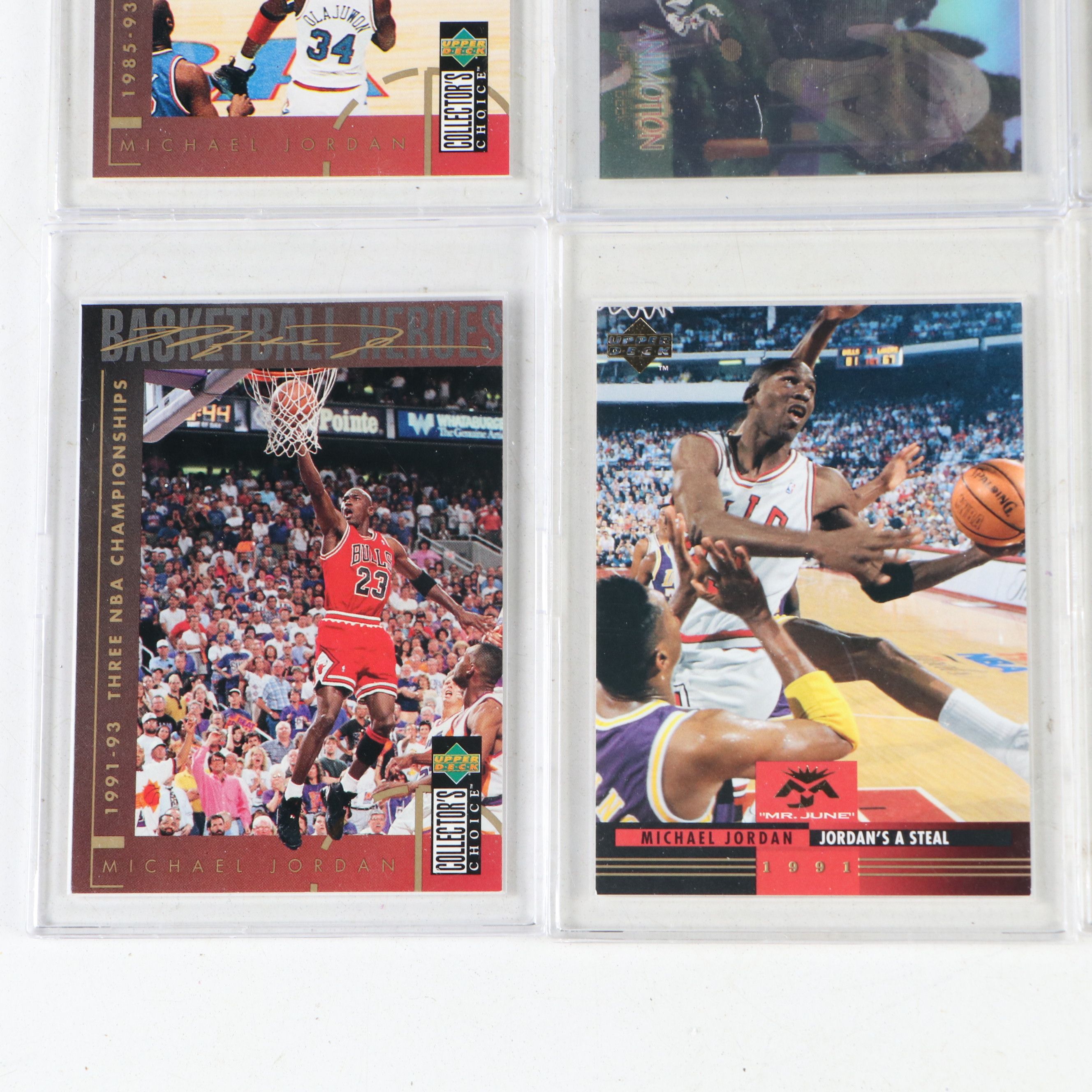 Michael Jordan Chicago Bulls Basketball Cards, 1990s