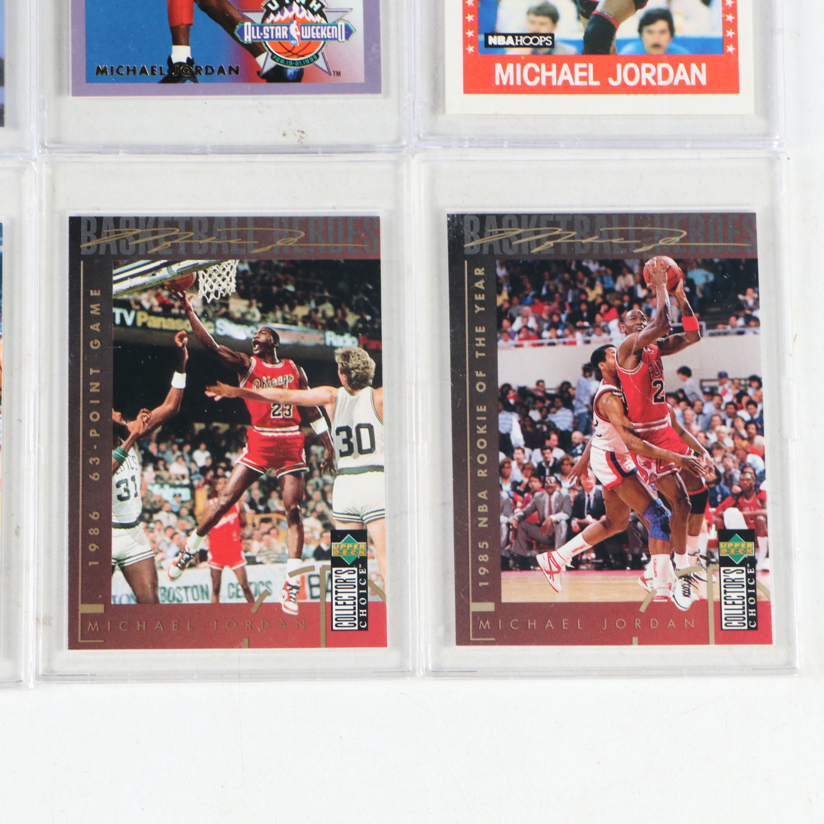 Michael Jordan Chicago Bulls Basketball Cards, 1990s