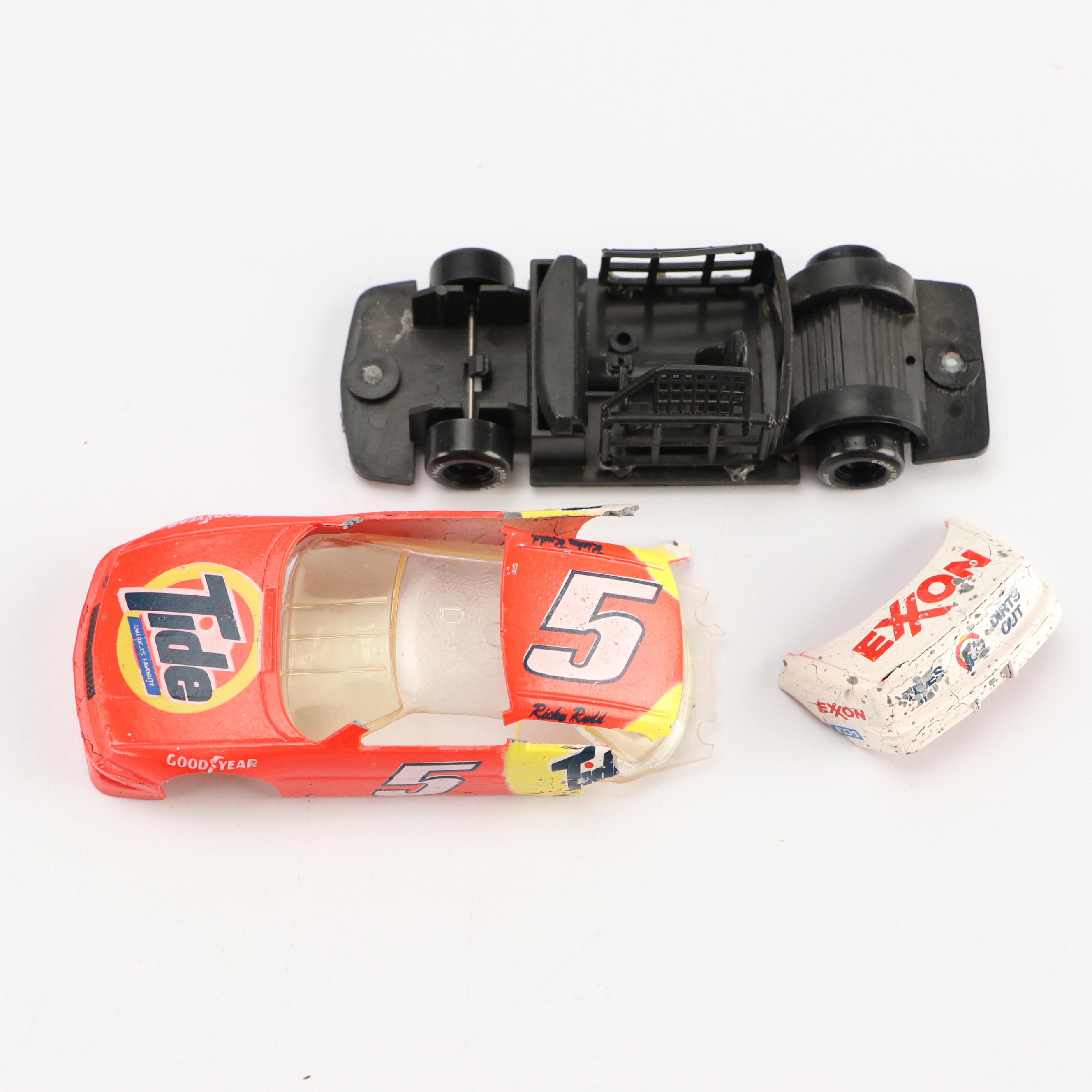 Shop Rite, Exxon, and Oakland Raiders Toy Semi Trucks and Bus