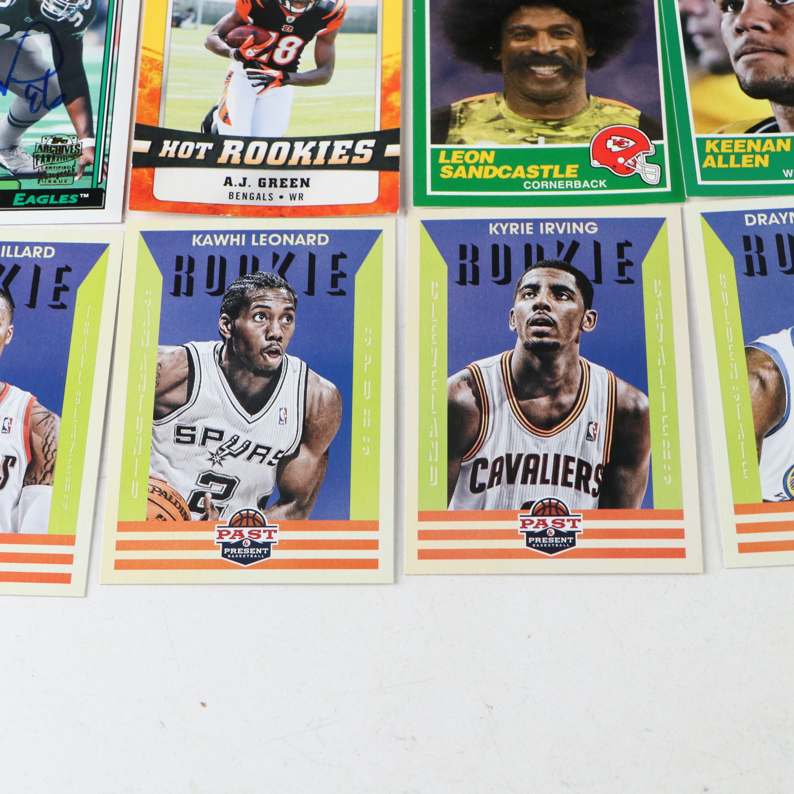 Score with Other Sports Cards Featuring Leon Sandcastle and More