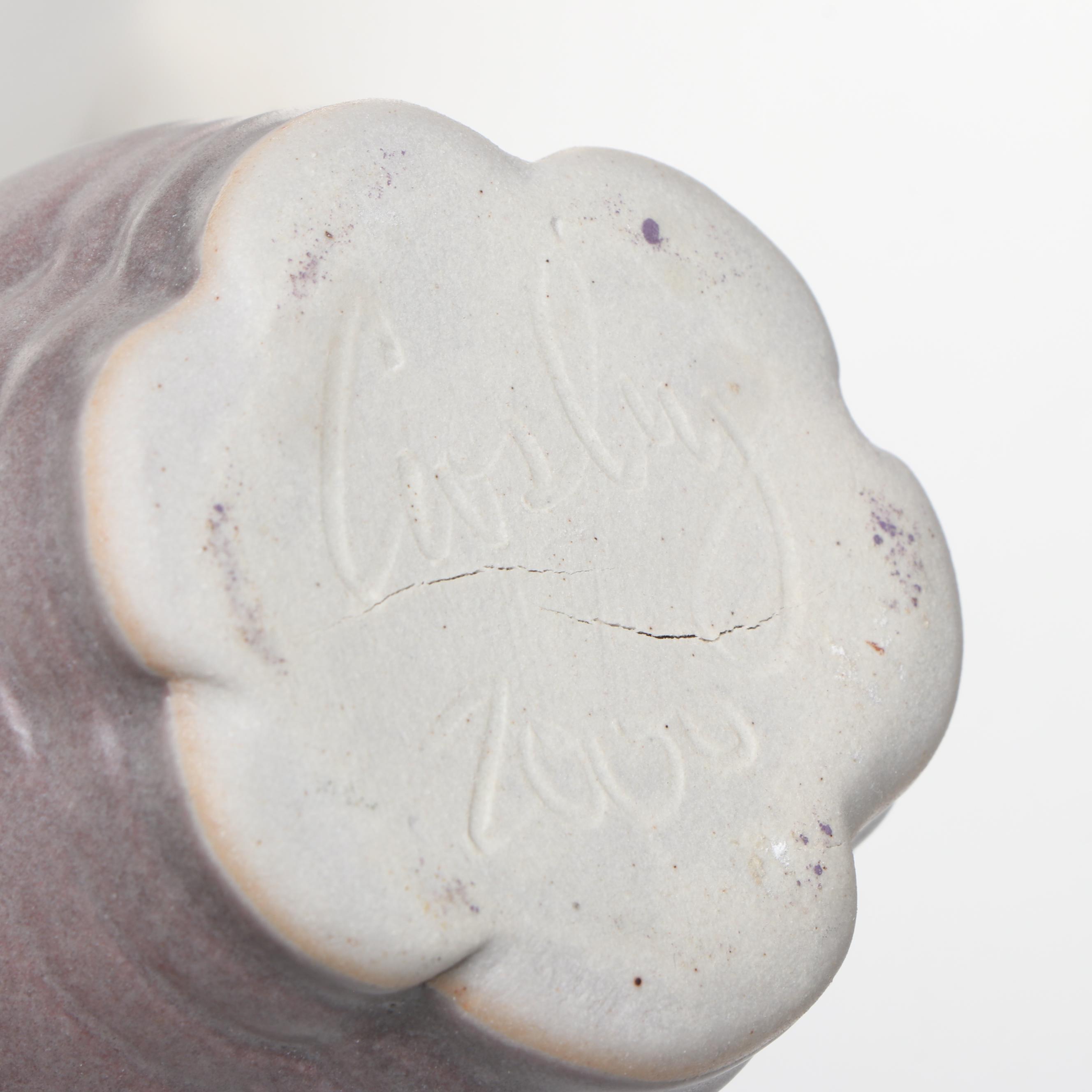 Rookwood Pottery, Fiesta Ware "Millennium III" Ceramic Vase with Other Bud Vase