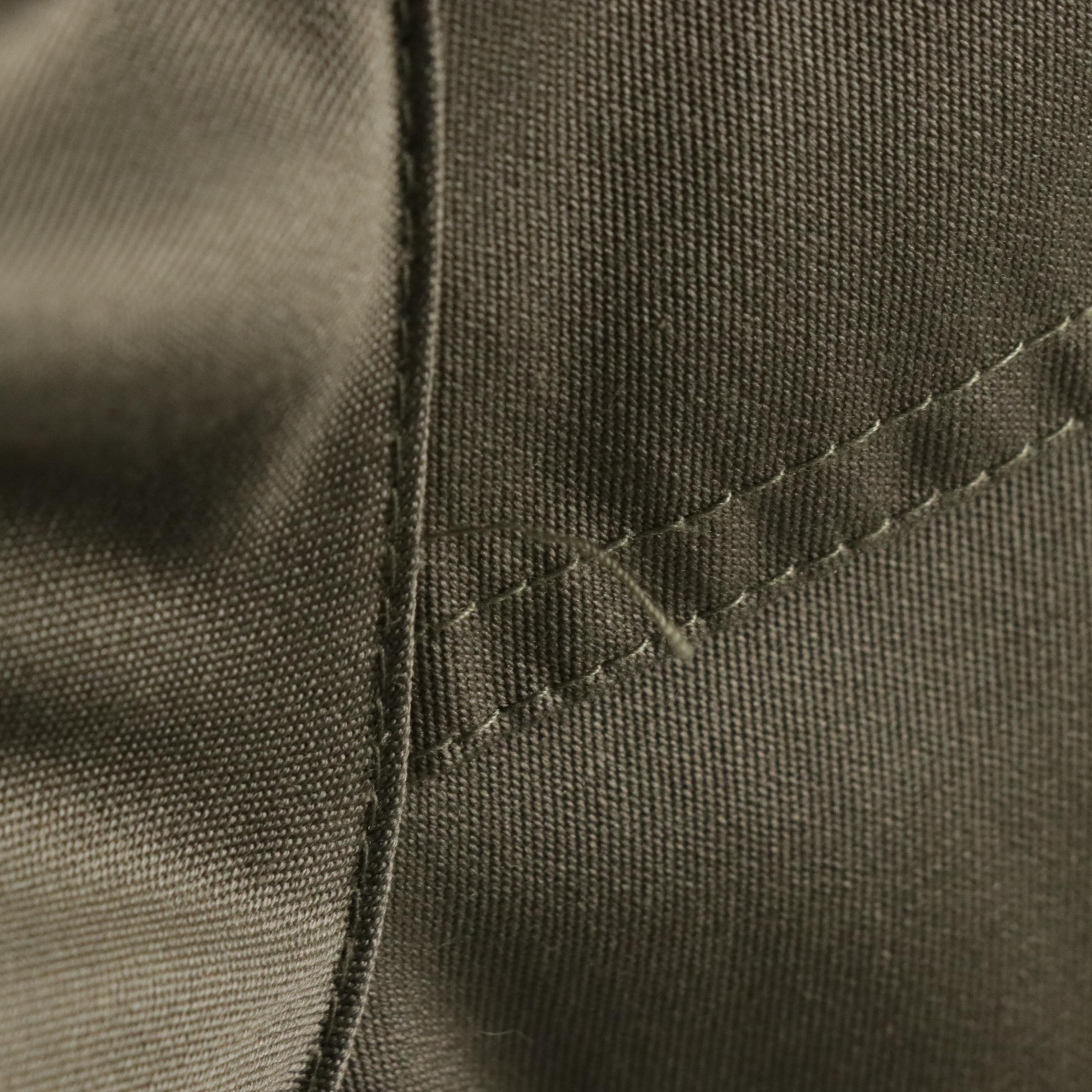 Men's Lauren Ralph Lauren Khaki Cotton Twill Trench Coat with Plaid Wool Lining