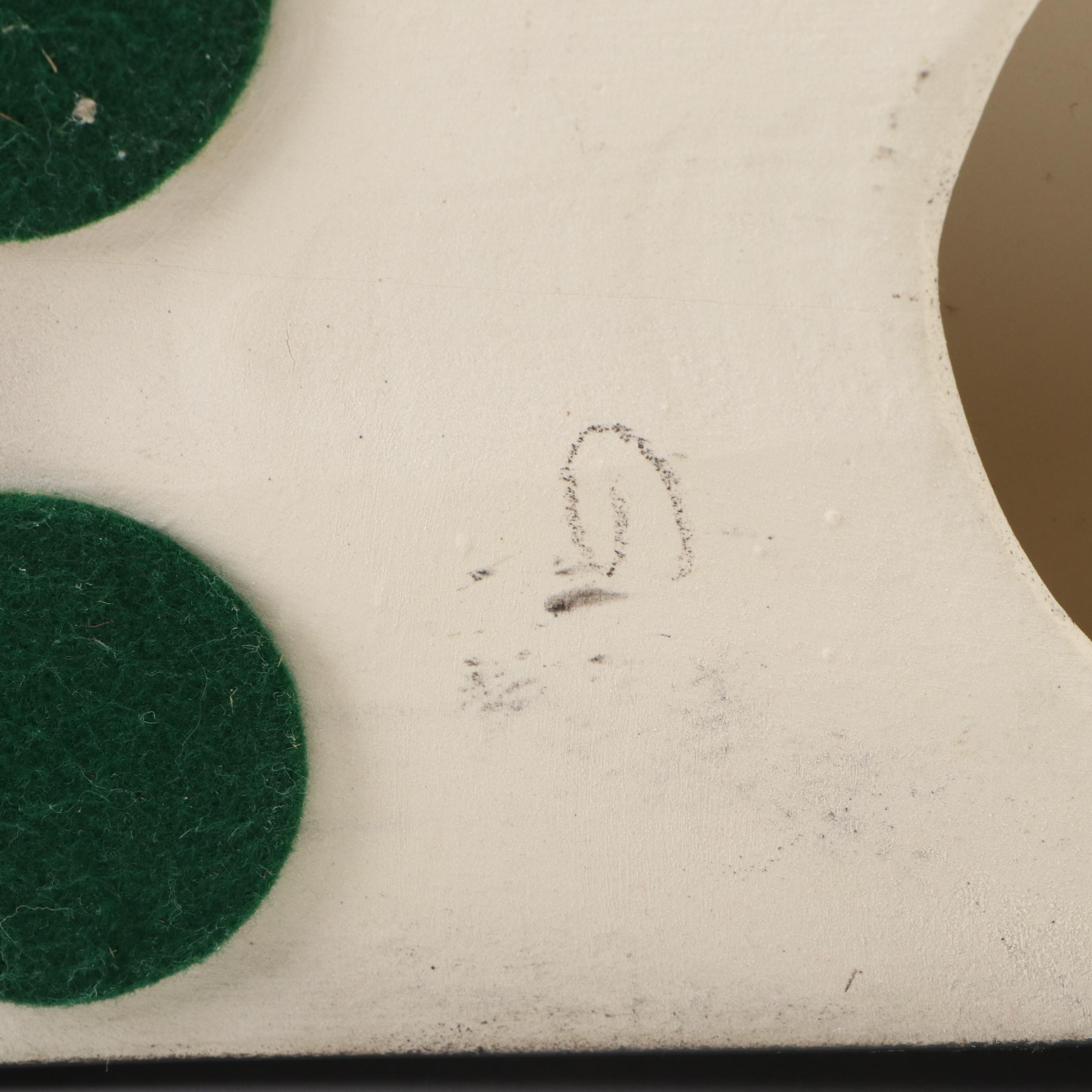 Haeger Pottery Art Deco Style Black Ceramic Leaping Gazelle, 1993